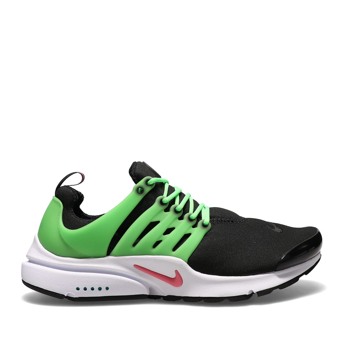 NIKE AIR PRESTO BLACK/HYPER PINK-WHITE-GREEN STRIKE 21SU-I（ナイキ