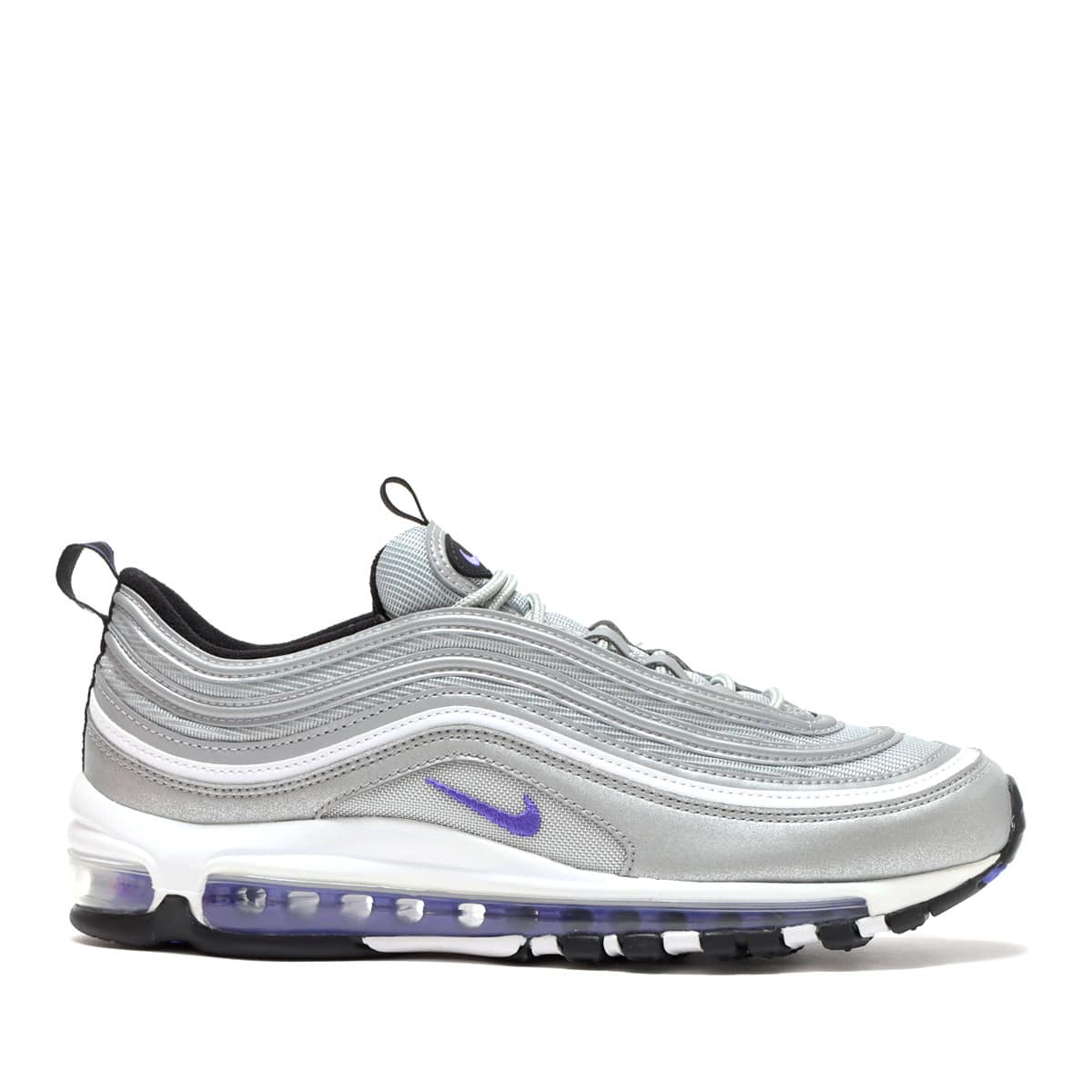 NIKE AIR MAX 97 METALLIC SILVER/PERSIAN VIOLET-BLACK 21FA-I