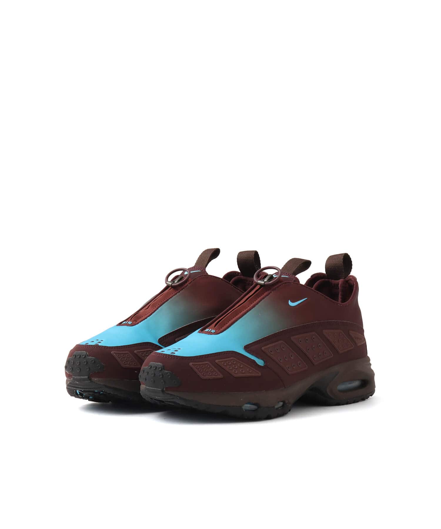 NIKE AIR MAX SNDR BURGUNDY CRUSH/BALTIC BLUE-BAROQUE BROWN
