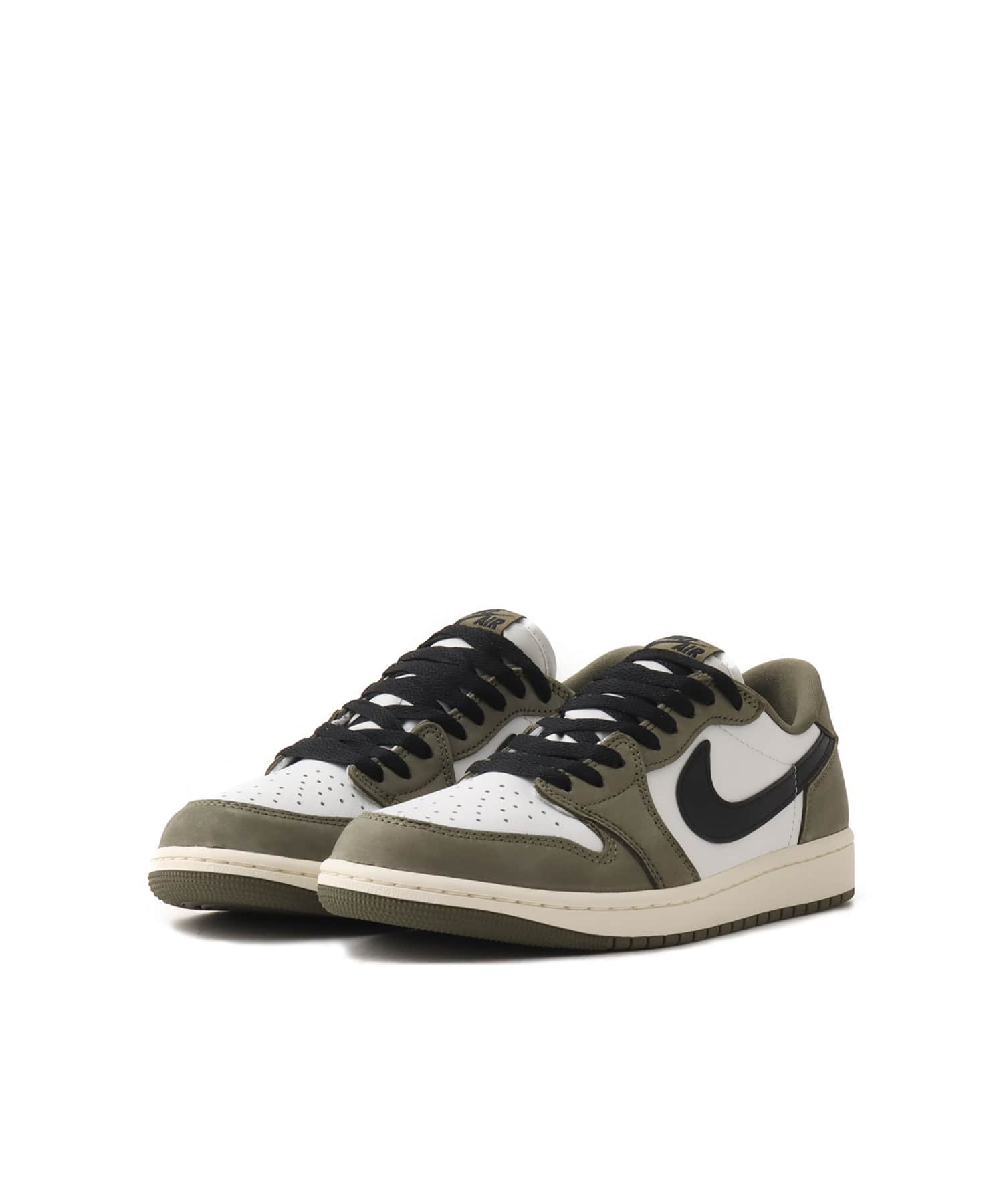 JORDAN BRAND AIR JORDAN 1 RETRO LOW OG MEDIUM OLIVE/BLACK-SUMMIT