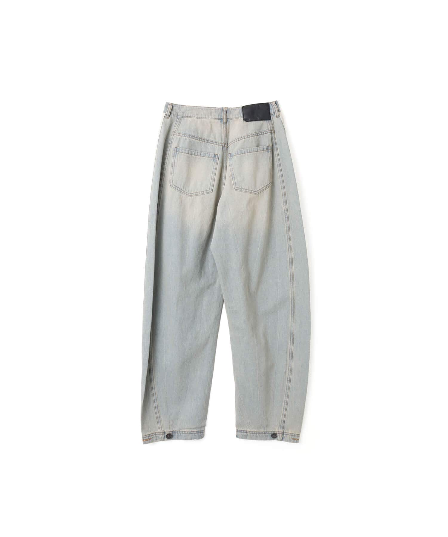 adidas BANANA FITED WASHED DENIM PANT ライトデニム（アディダス