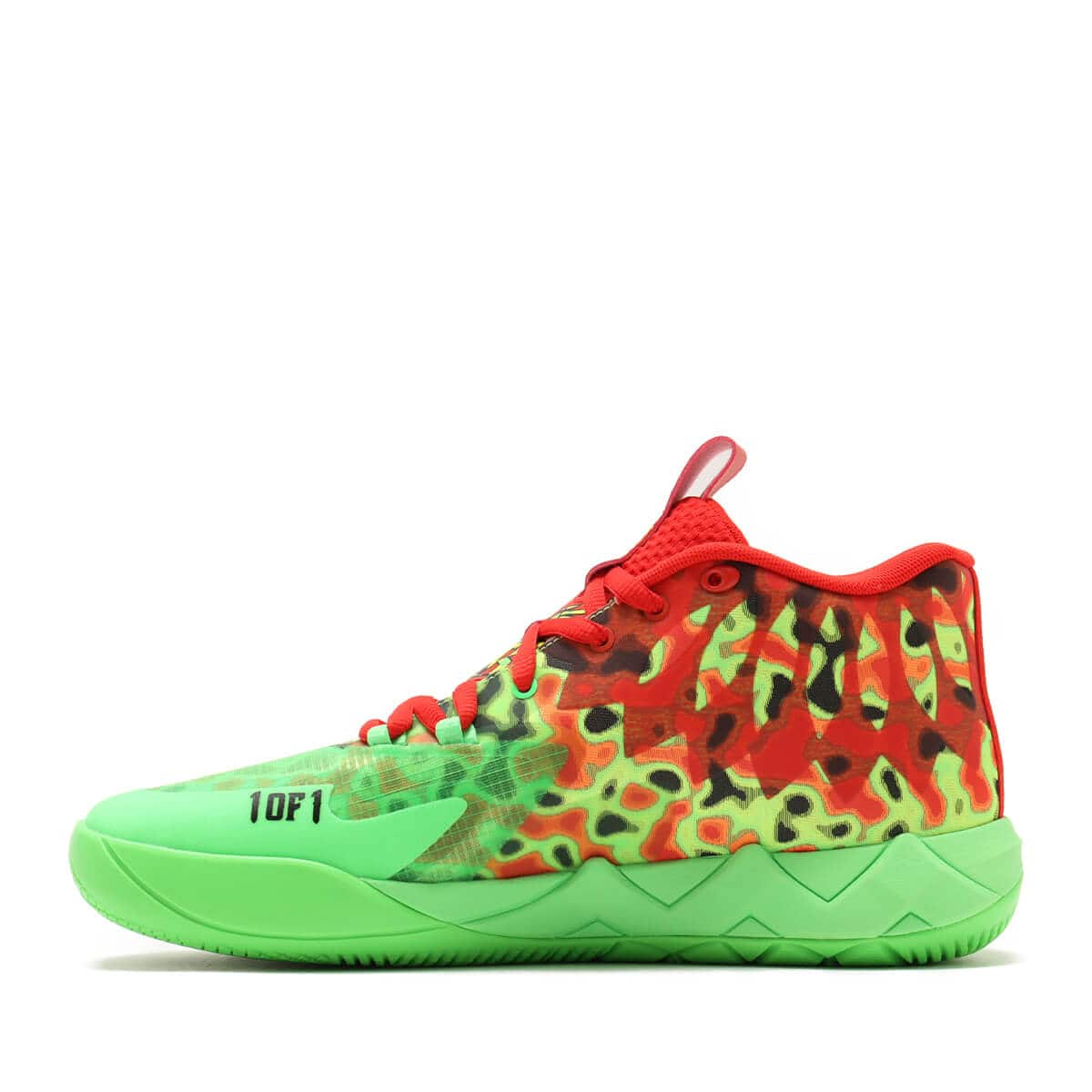 PUMA MB.01 THERMAL FLURO GREEN PES-PUMA RED （プーマ MB.01