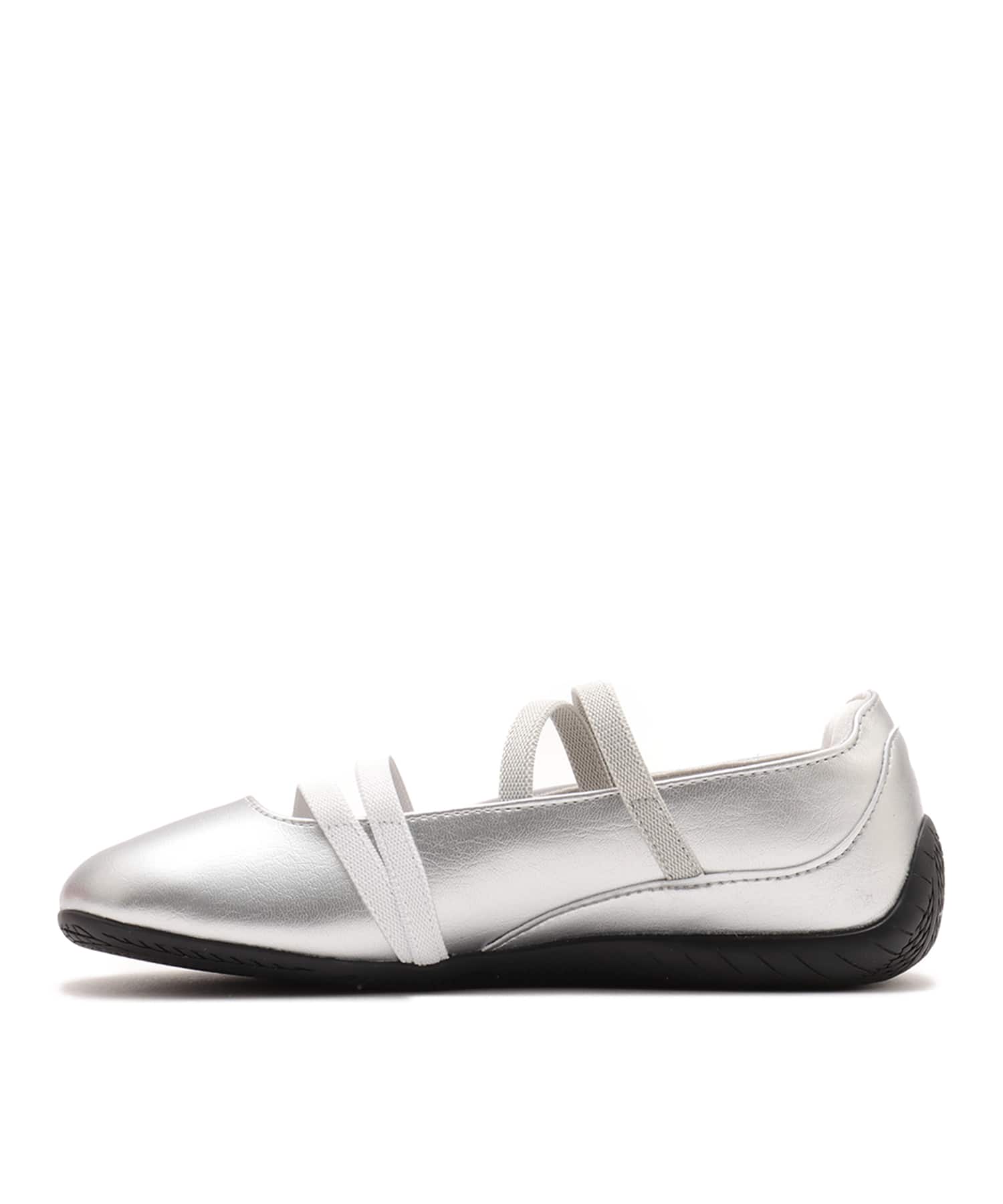 PUMA SPEEDCAT BALLET METALLIC WNS PUMA SILVER-PUMA WHITE（プーマ