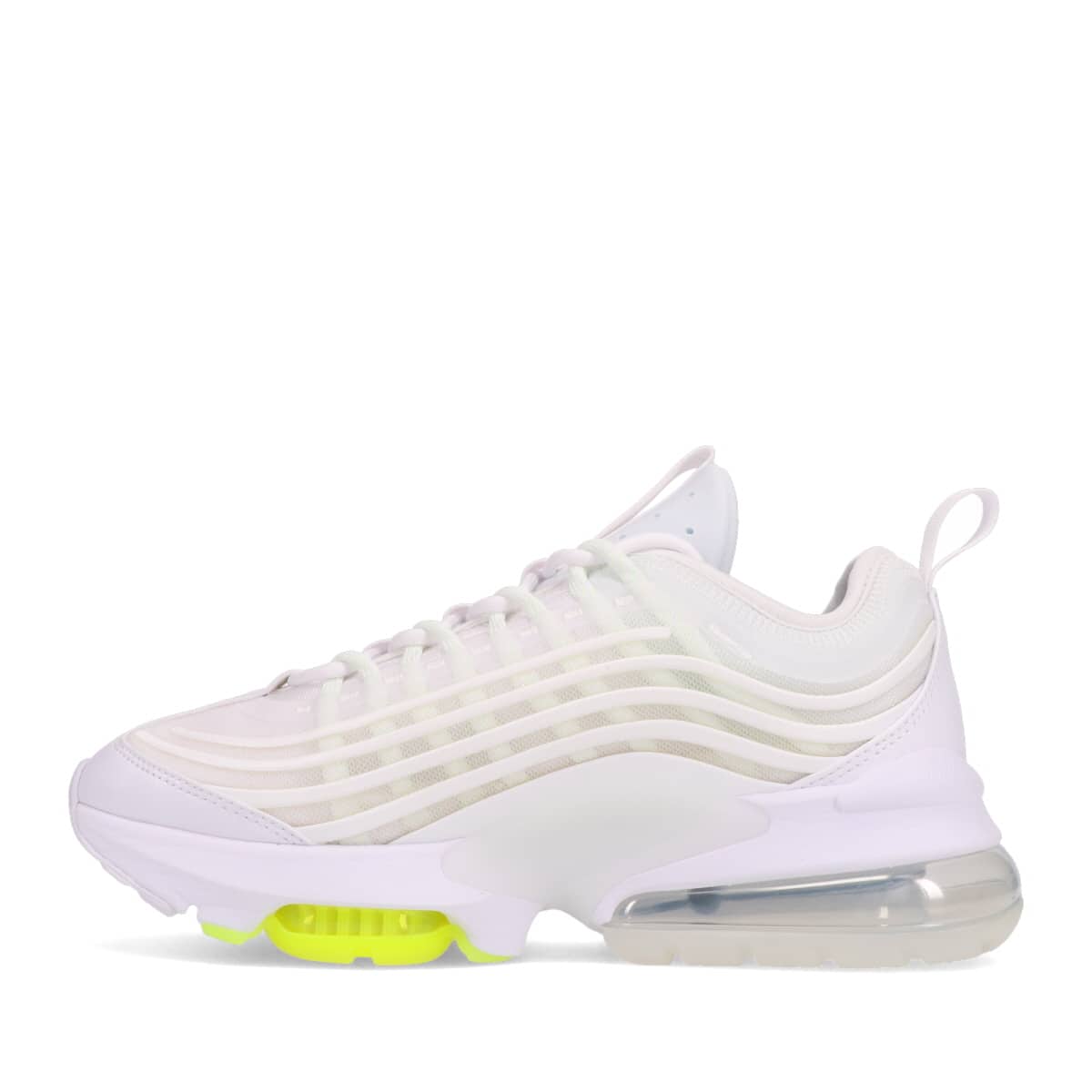 NIKE W AIR MAX ZM950 WHITE/MTLC SUMMIT WHT-BARELY VOLT-VOLT 20FA-I