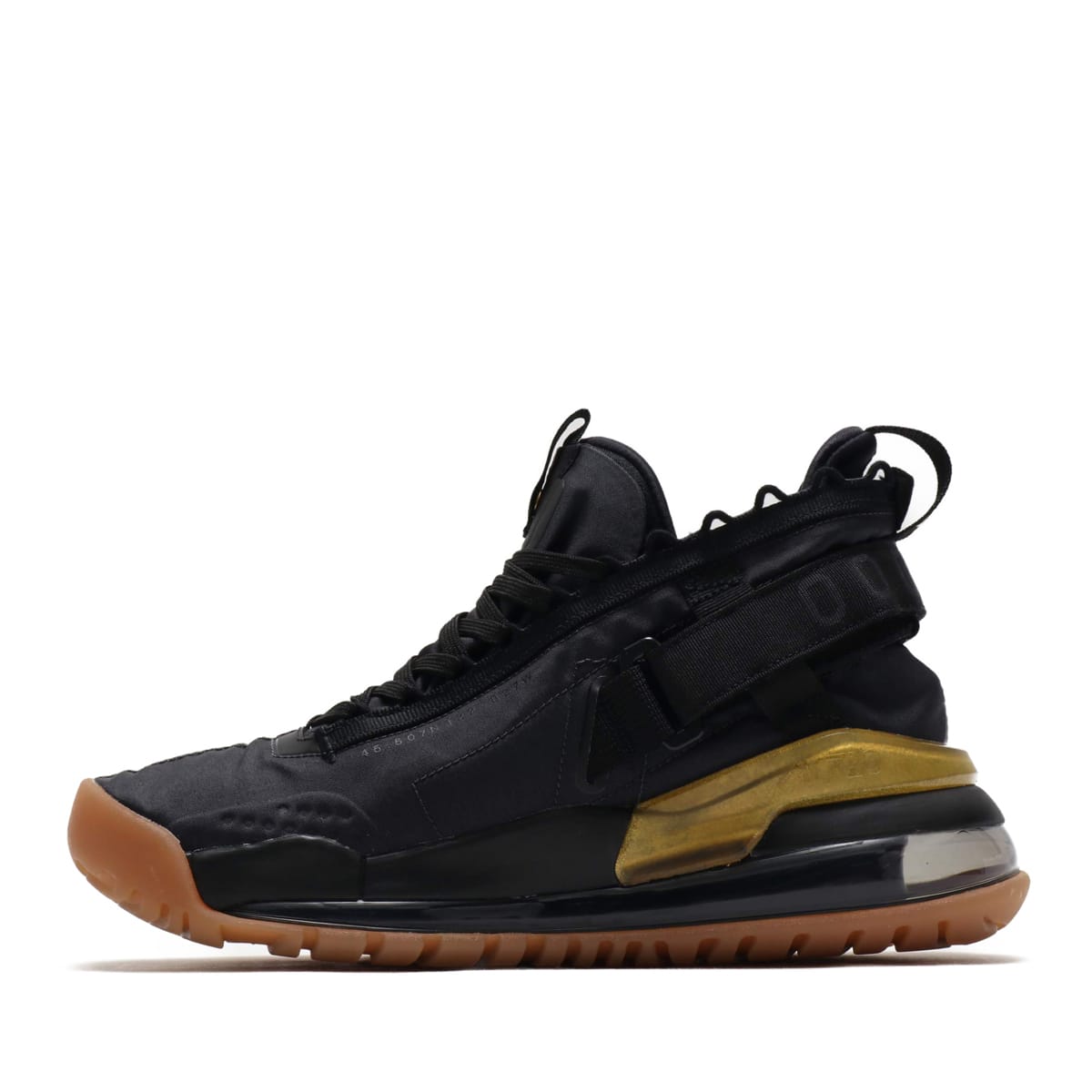 JORDAN BRAND JORDAN PROTO-MAX 720 BLACK/BLACK-METALLIC GOLD