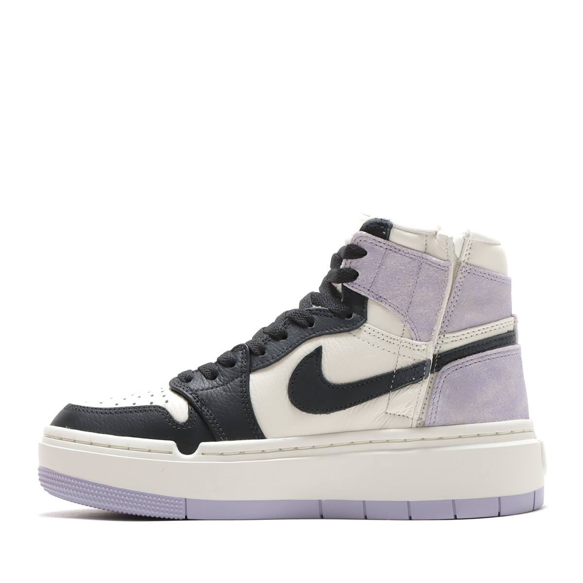 JORDAN BRAND WMNS AIR JORDAN 1 ELEVATE HIGH TITANIUM/DK SMOKE GREY