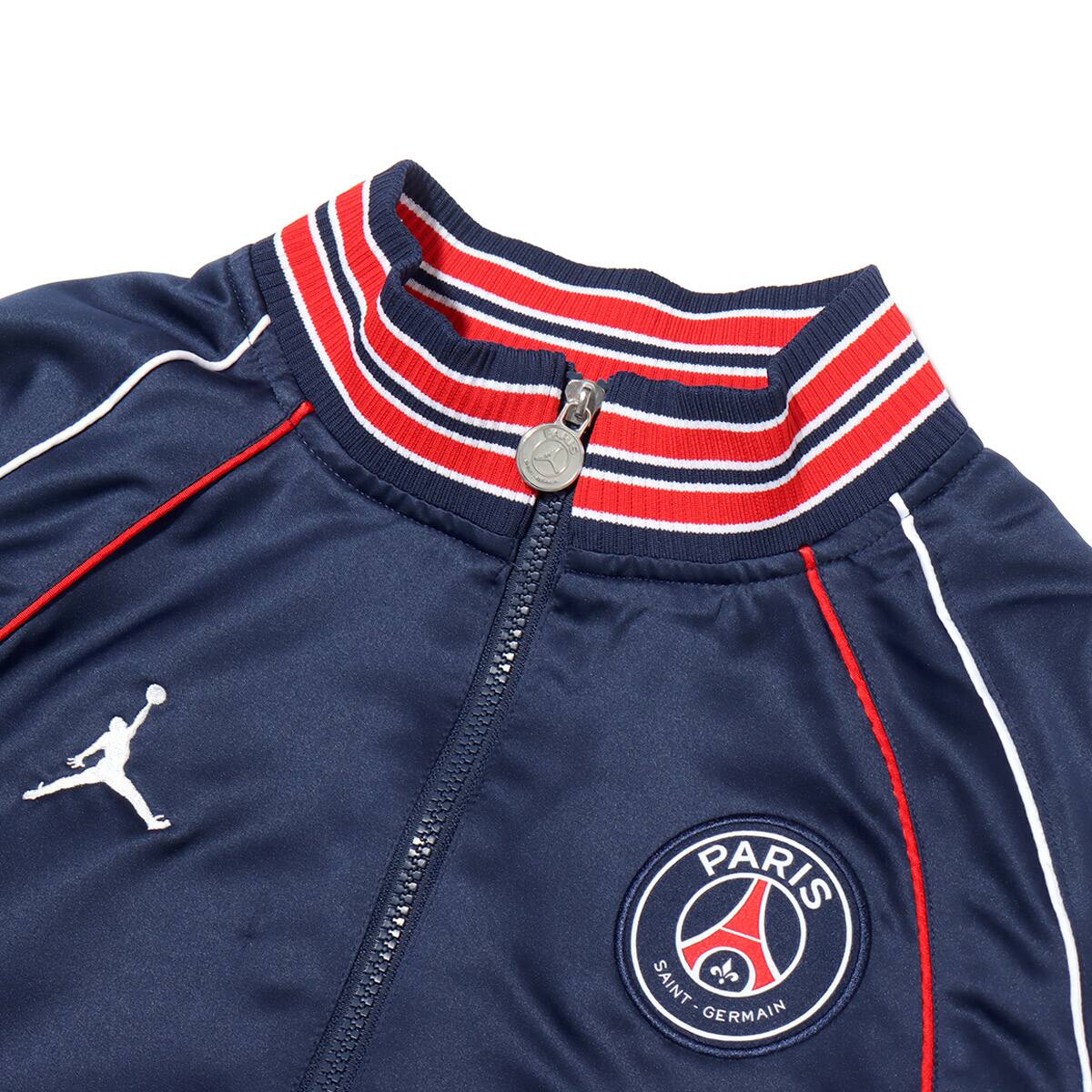 JORDAN BRAND AS M J PSG CLUB ANTHEM JACKET MIDNIGHT NAVY/WHITE
