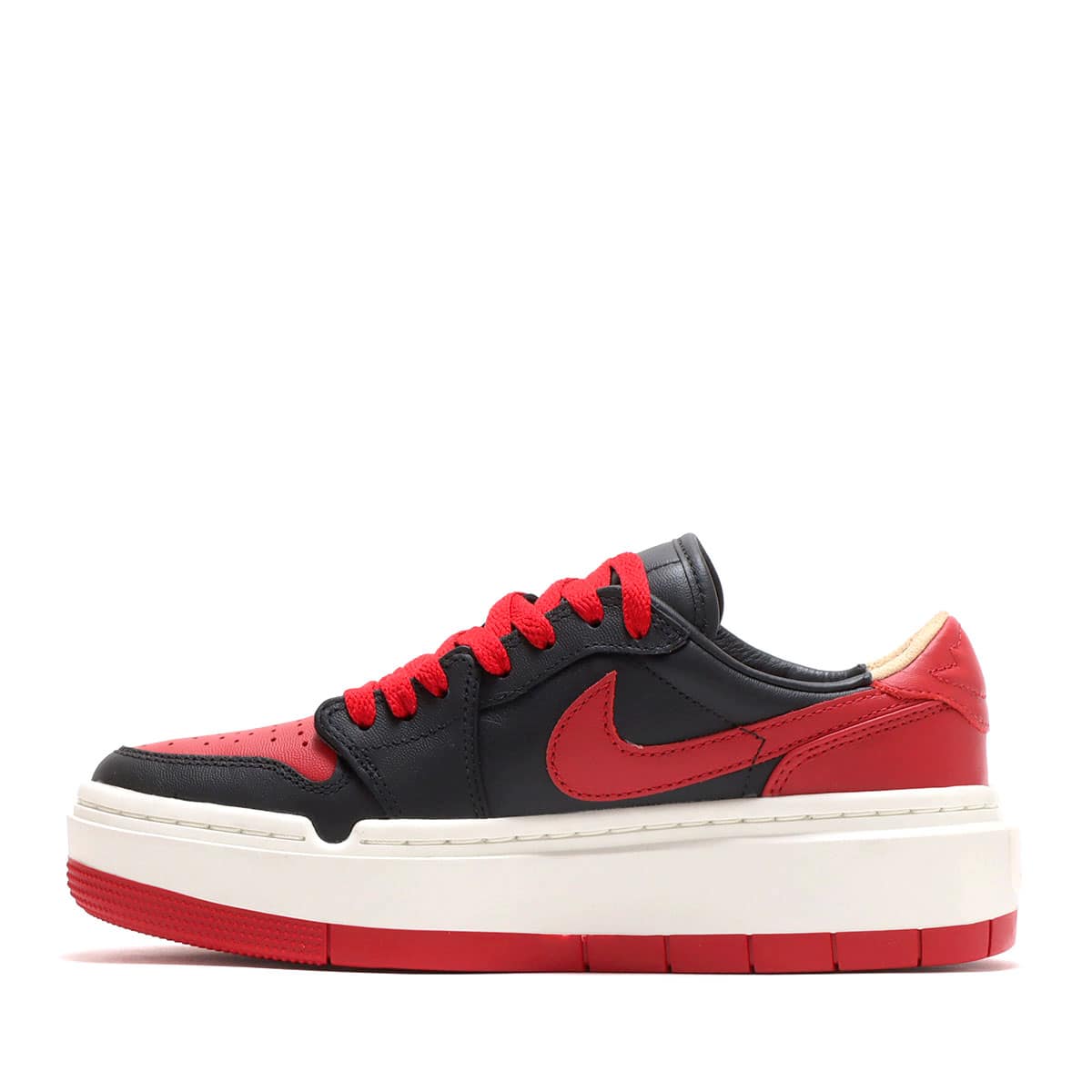 JORDAN BRAND W AIR JORDAN 1 ELEVATE LOW SE BLACK/GYM RED-SAIL 22SP