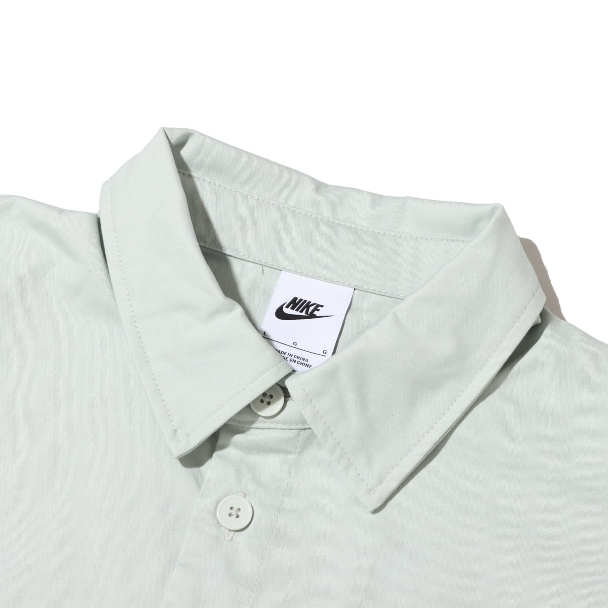 NIKE AS M NL WVN MLTY SS BTN SHIRT LIGHT SILVER/WHITE 23FA-I