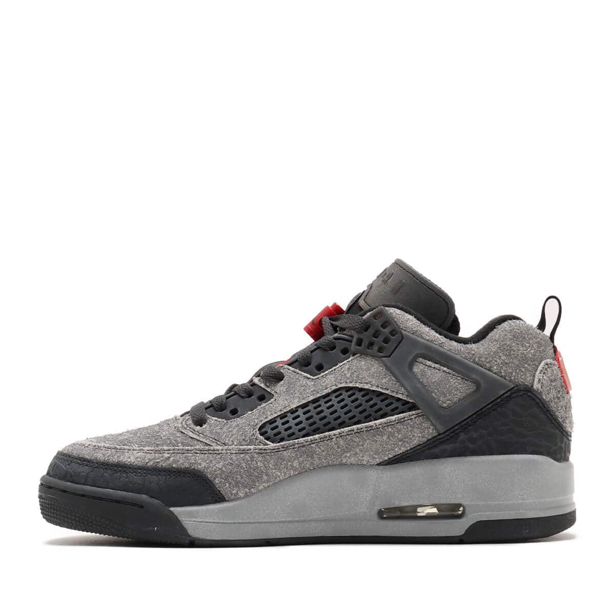 JORDAN BRAND JORDAN SPIZIKE LOW ANTHRACITE/GYM RED-BLACK