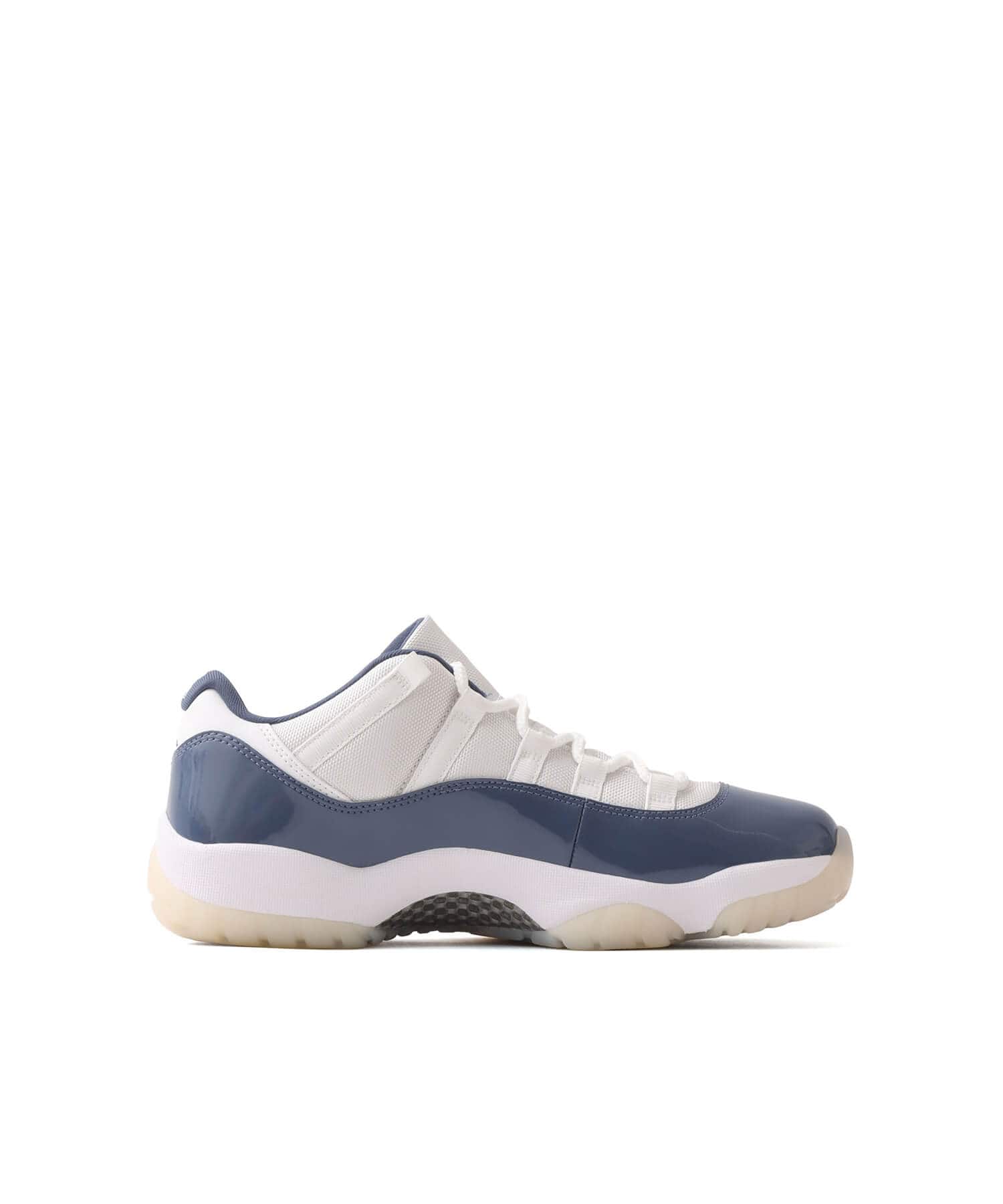 JORDAN BRAND AIR JORDAN 11 RETRO LOW WHITE/MIDNIGHT NAVY-DIFFUSED