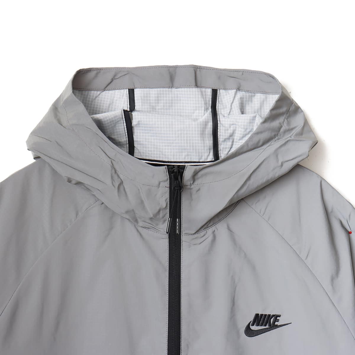 NIKE AS M NK TCH SSNL WVN JACKET REFLECT SILVER/BLACK （ナイキ AS