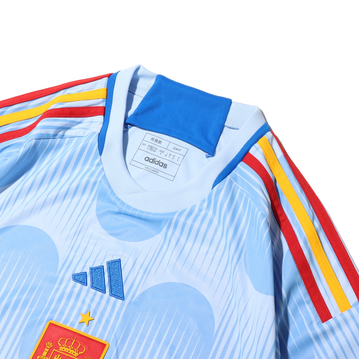 adidas スペイン代表 アウェイ レプリカユニフォーム グローブルー