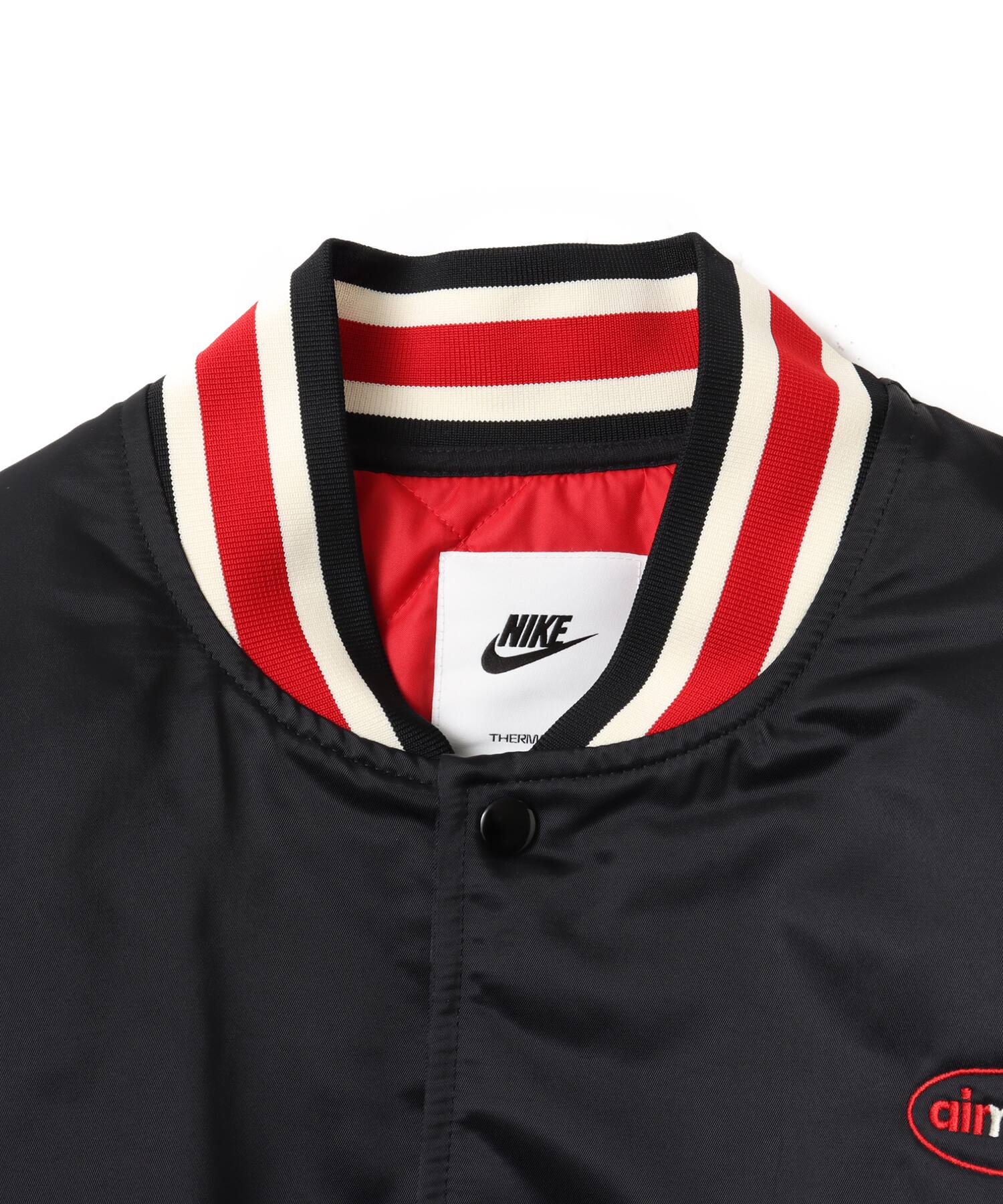 NIKE Liverpool FC M NK AU SATIN DUGOUT JKT SE BLACK/GYM RED/GYM