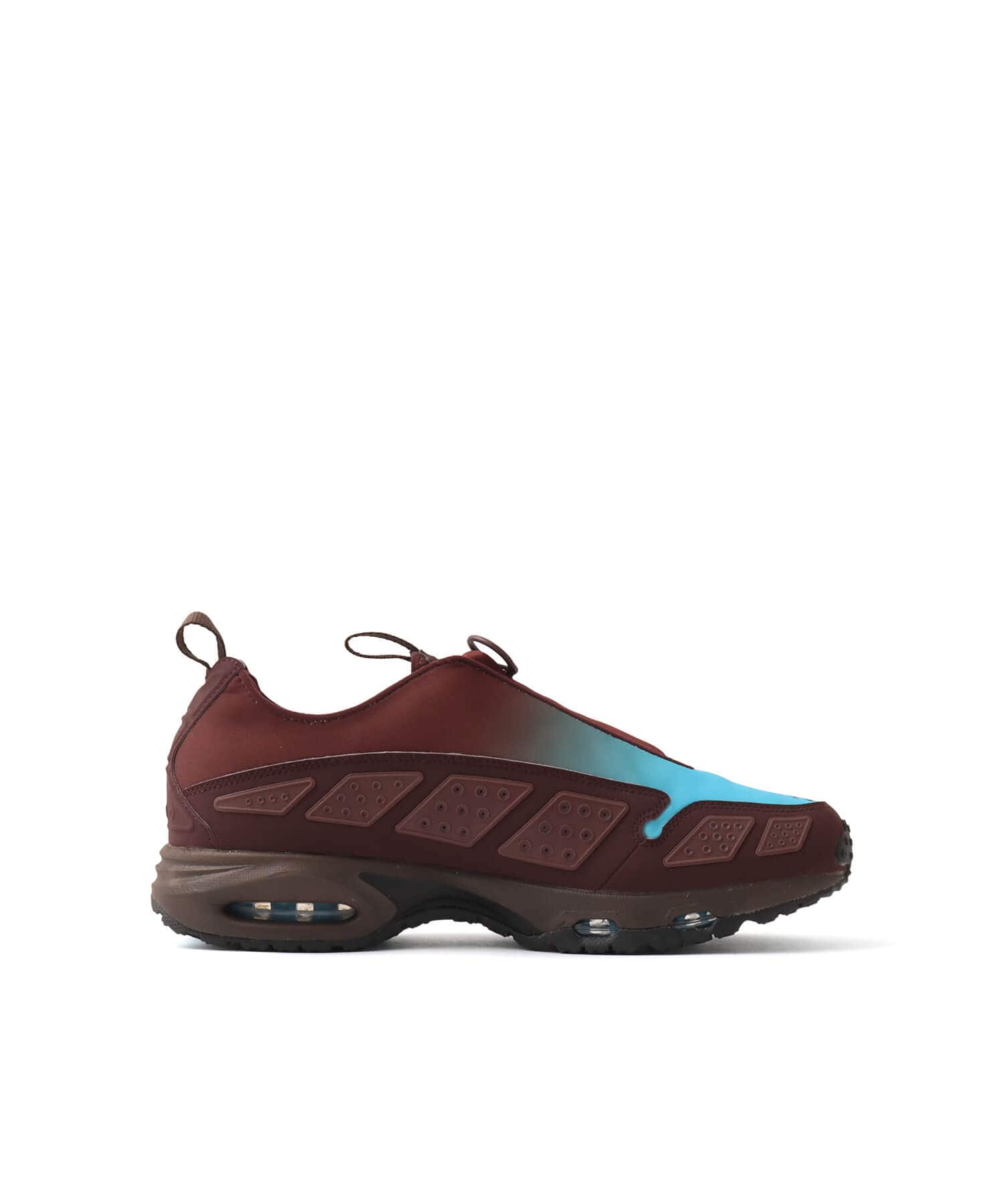 NIKE AIR MAX SNDR BURGUNDY CRUSH/BALTIC BLUE-BAROQUE BROWN