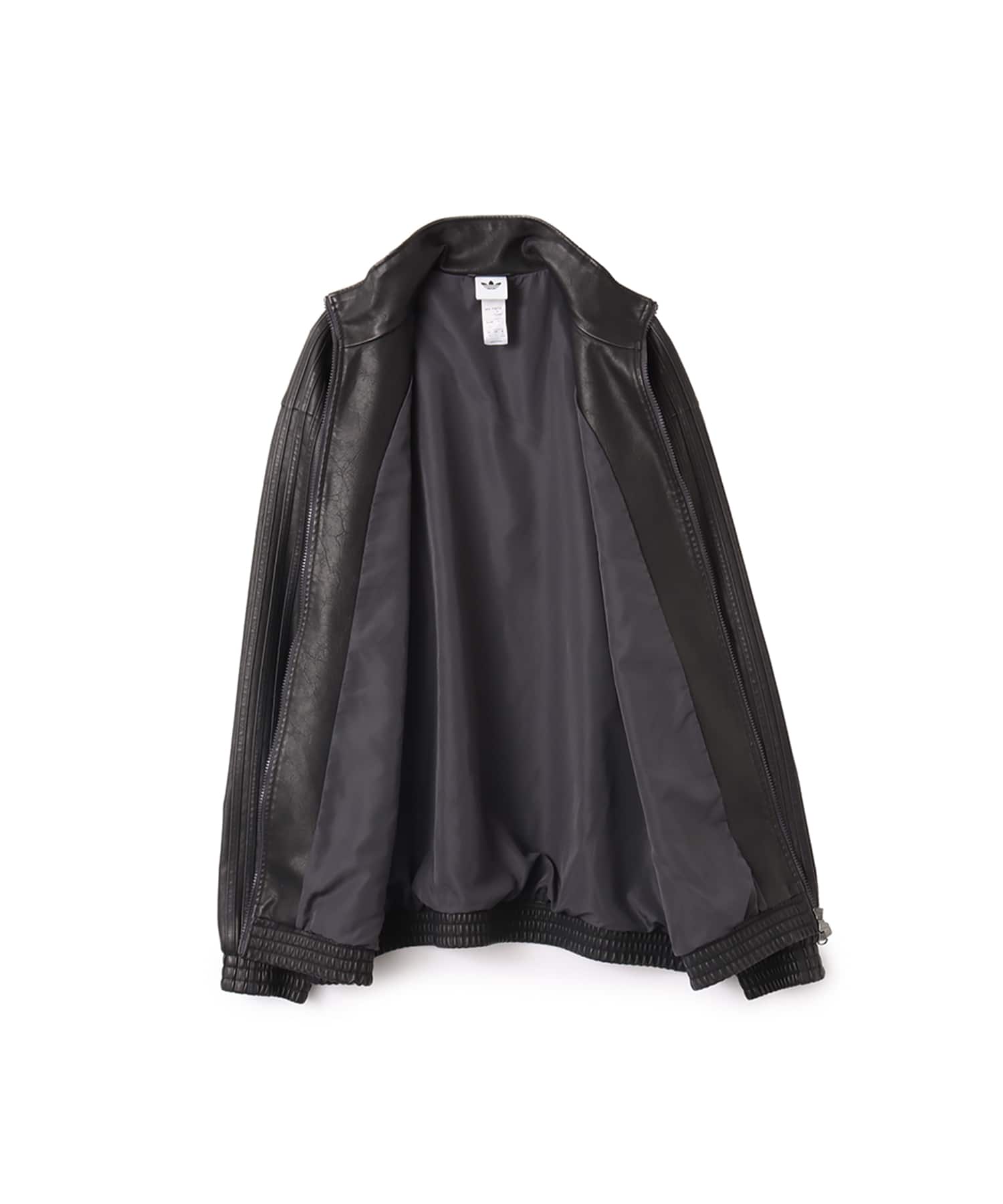 adidas PLEATHER FIREBIRD OVERSIZED TRACKTOP ユーティリティブラック