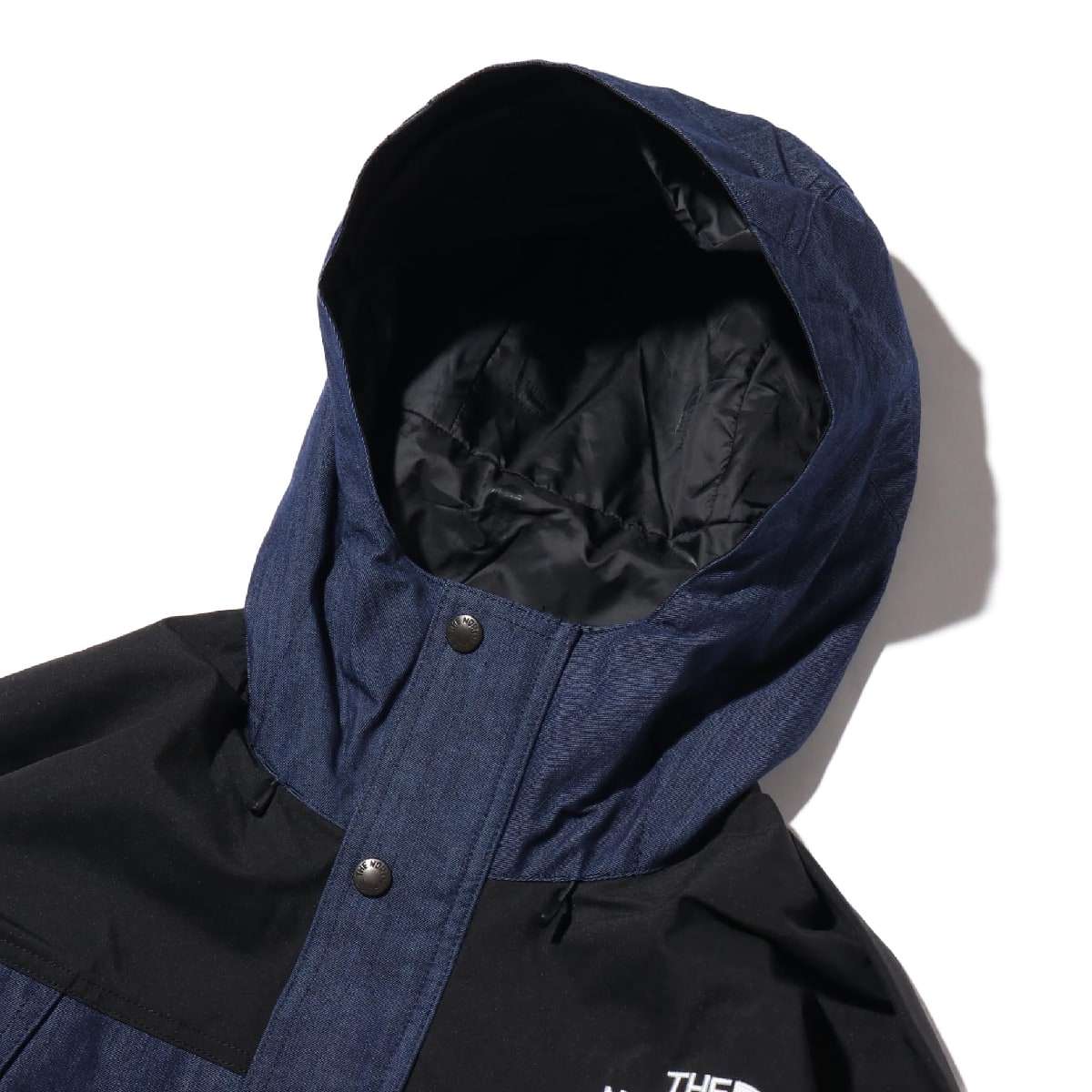 THE NORTH FACE MOUNTAIN LIGHT DENIM JACKET NYLON INDIGO DENIM 21SS