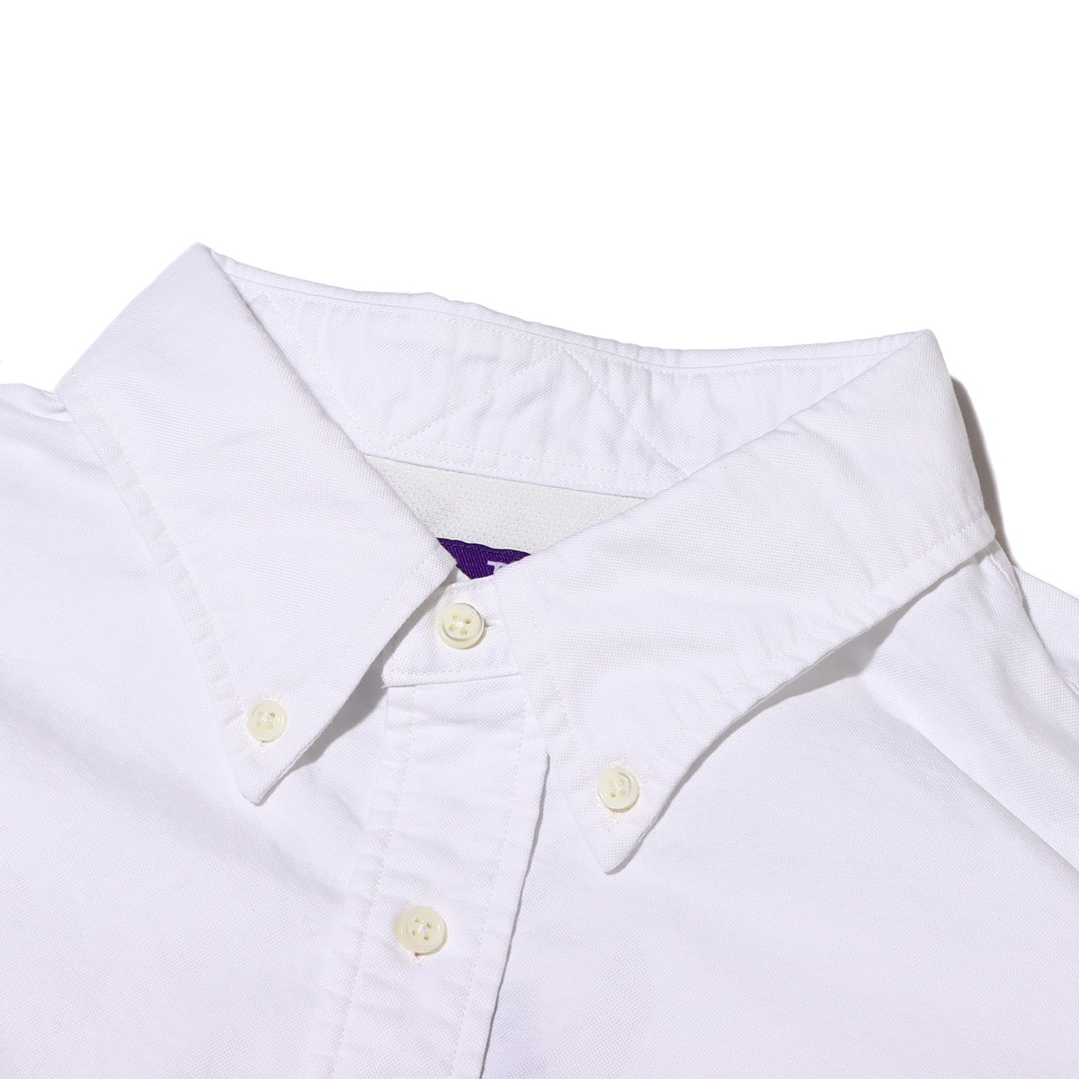 THE NORTH FACE PURPLE LABEL Cotton Polyester OX B.D. Shirt White