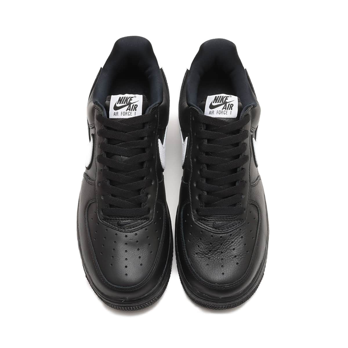 NIKE AIR FORCE 1 LOW RETRO QS BLACK/WHITE-BLACK（ナイキ エア