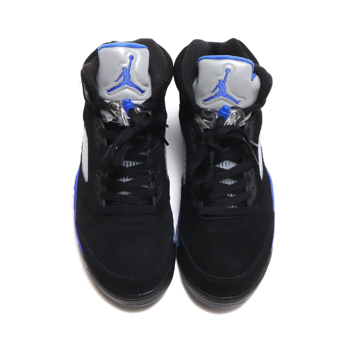 JORDAN BRAND AIR JORDAN 5 RETRO BLACK/RACER BLUE-REFLECT SILVER