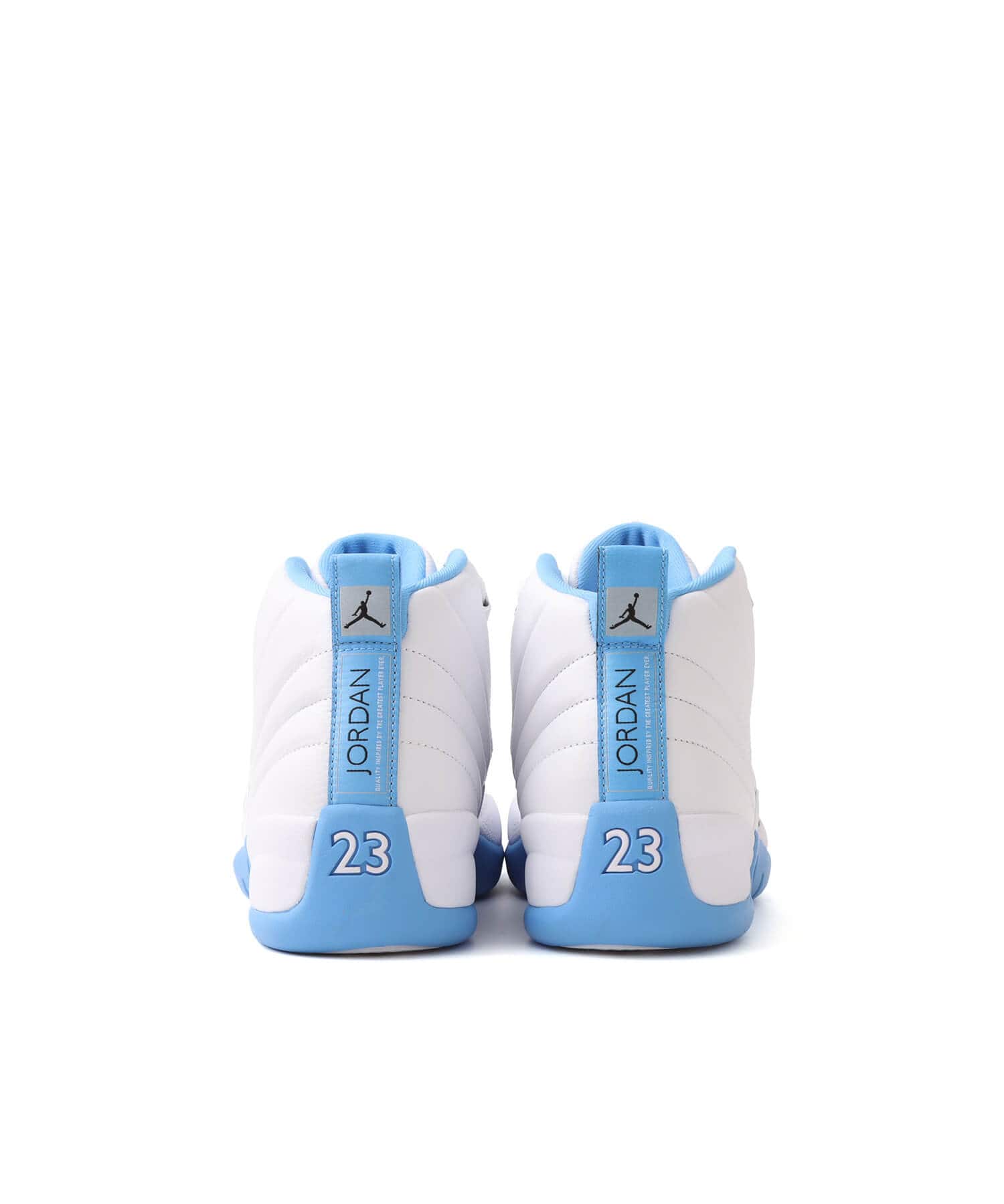 JORDAN BRAND AIR JORDAN 12 RETRO WHITE/UNIVERSITY BLUE-METALLIC