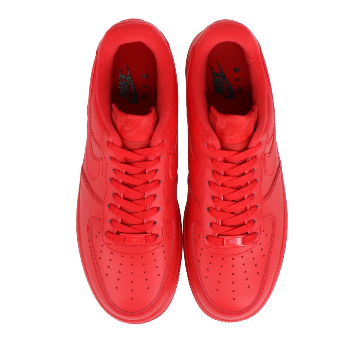 NIKE AIR FORCE 1 '07 LV8 1 UNIVERSITY RED/UNIVERSITY RED-BLACK