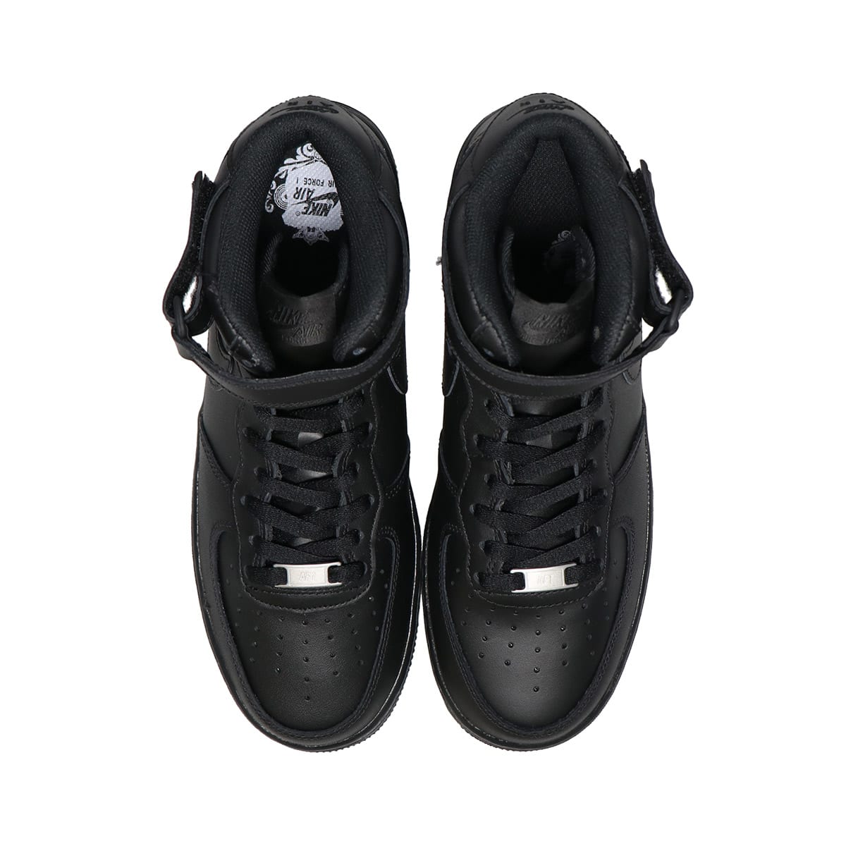 NIKE AIR FORCE 1 MID '07 BLACK/BLACK 23FA-I（ナイキ エア フォース