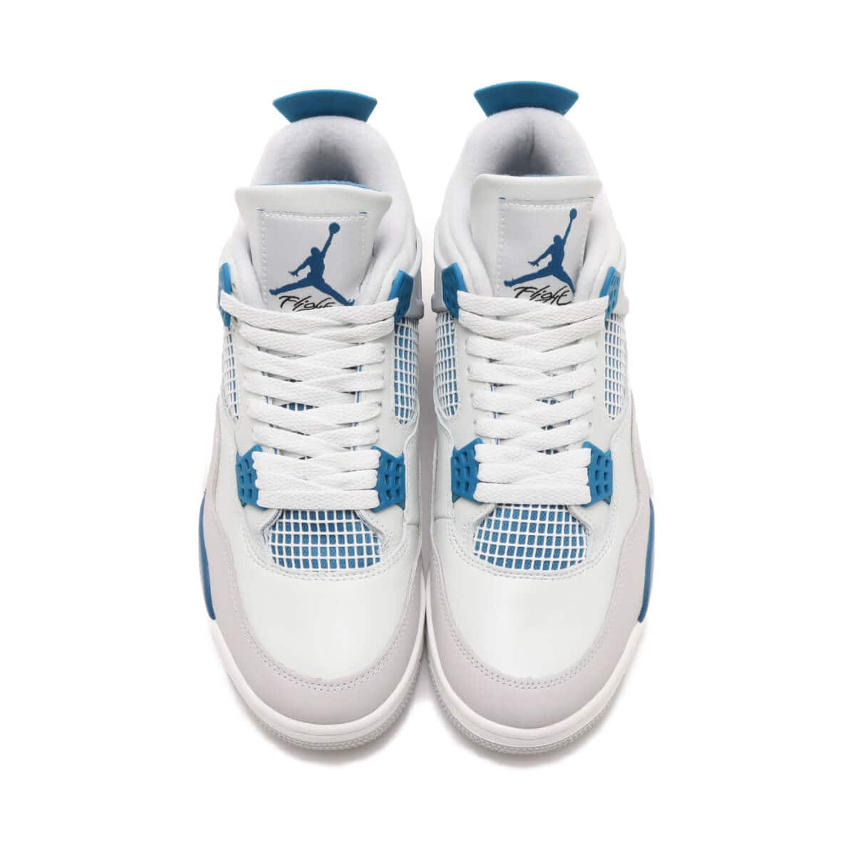 JORDAN BRAND AIR JORDAN 4 RETRO OFF WHITE/MILITARY BLUE-NEUTRAL
