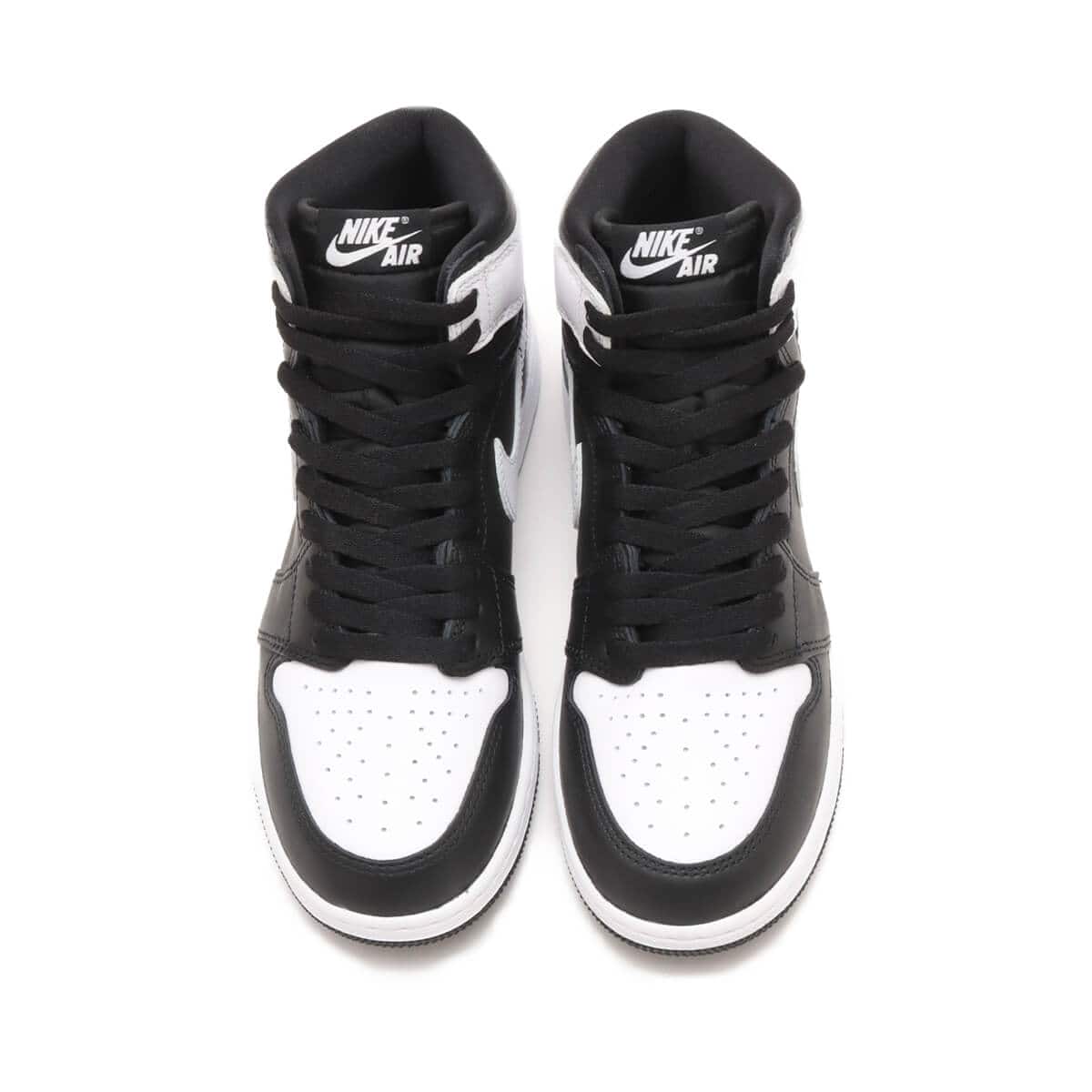 JORDAN BRAND AIR JORDAN 1 RETRO HIGH OG GS BLACK/WHITE-WHITE