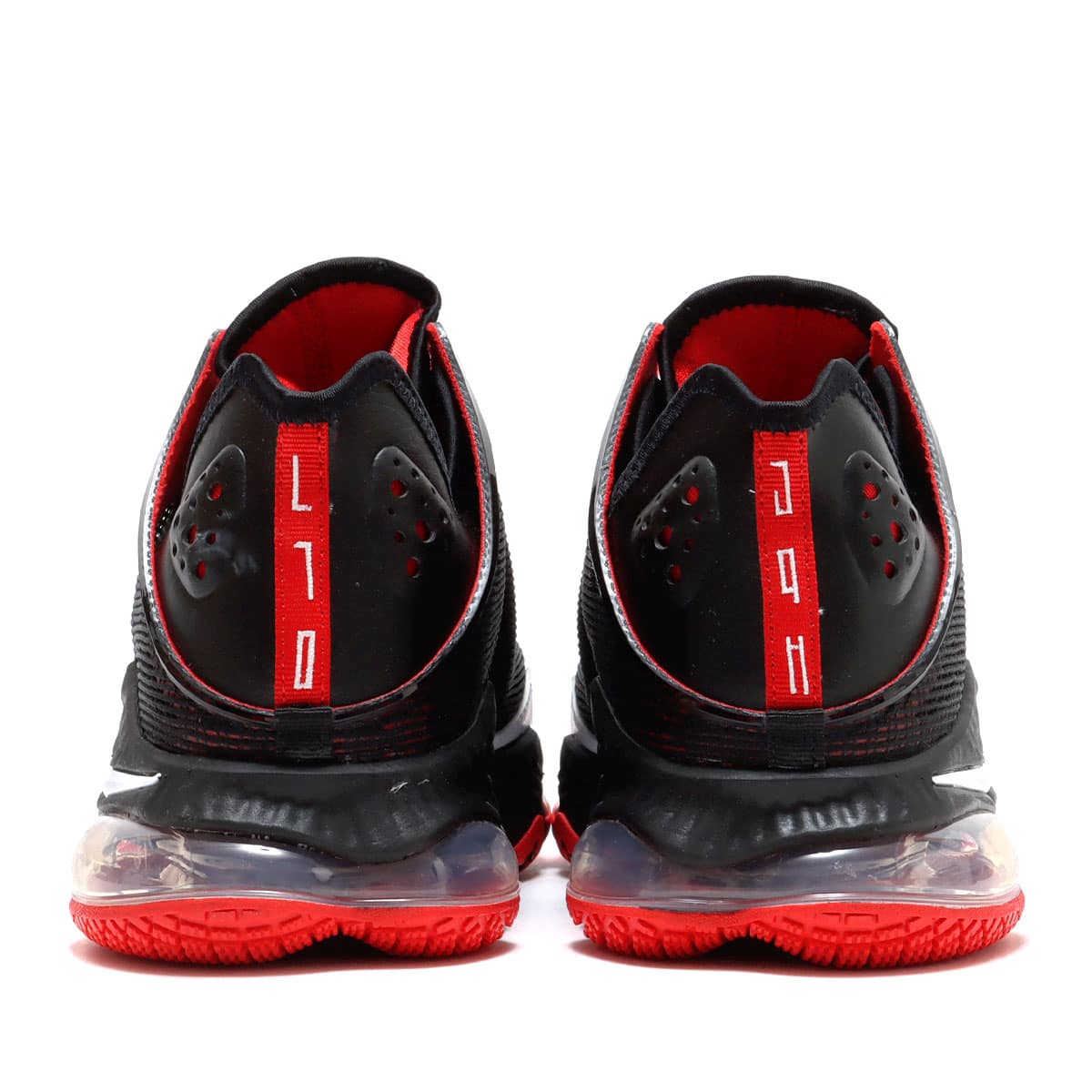 NIKE LEBRON XIX LOW BLACK/WHITE-UNIVERSITY RED 22SP-I（ナイキ