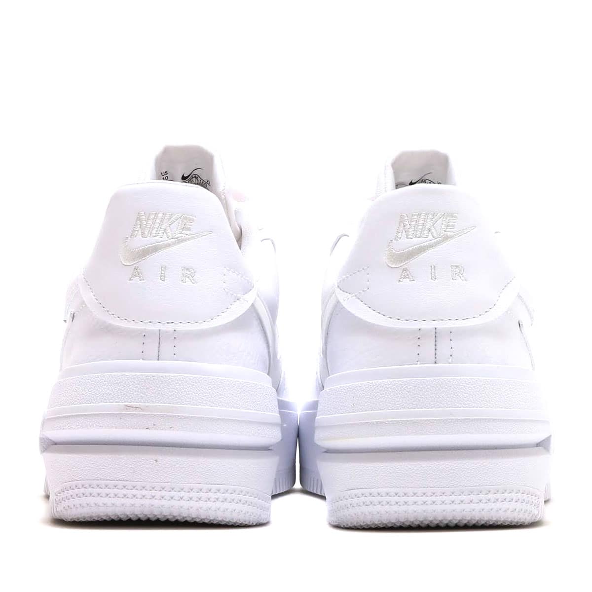 NIKE W AF1 PLT.AF.ORM WHITE/SUMMIT WHITE-WHITE-WHITE（ナイキ