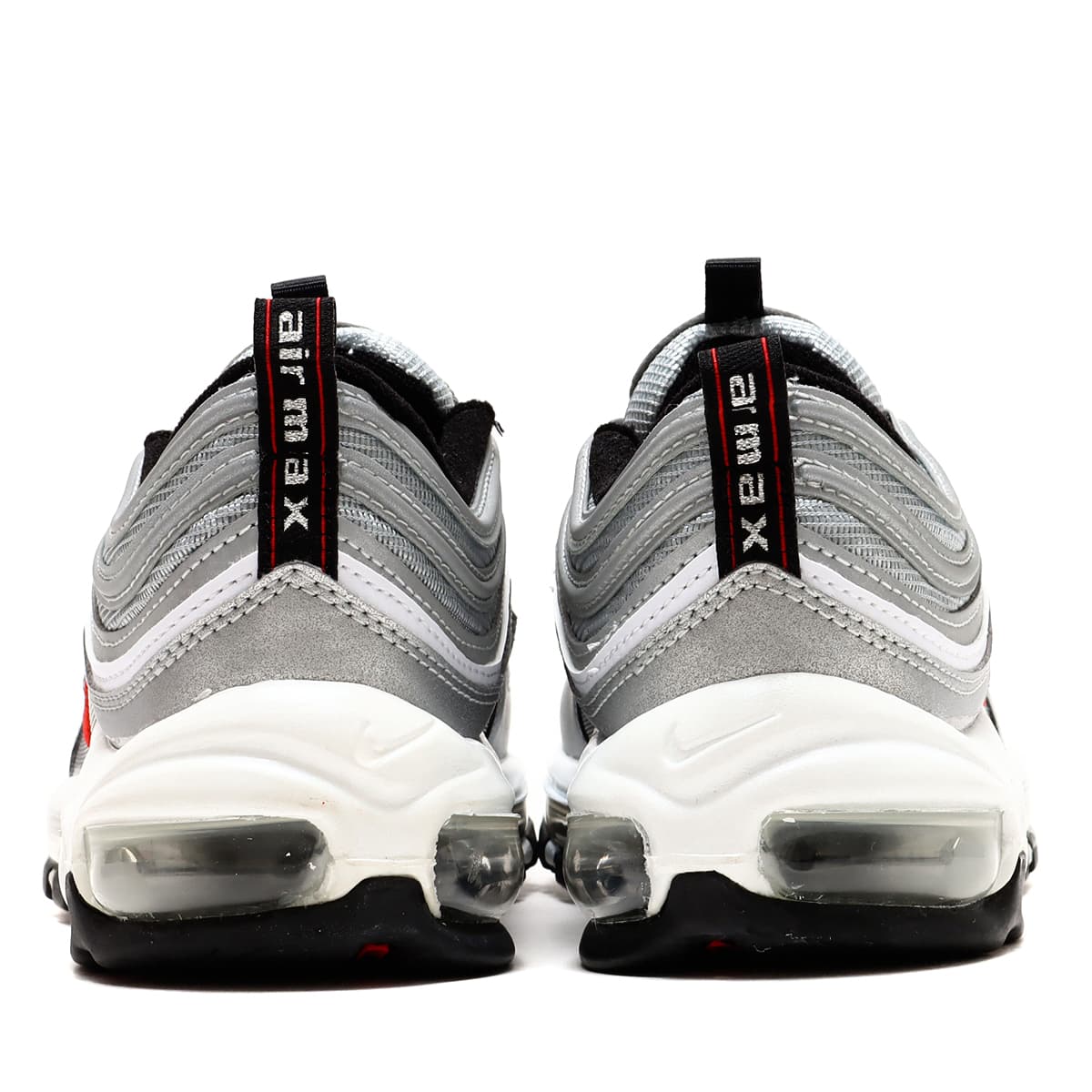 NIKE WMNS AIR MAX 97 OG METALLIC SILVER/VARSITY RED-WHITE-BLACK