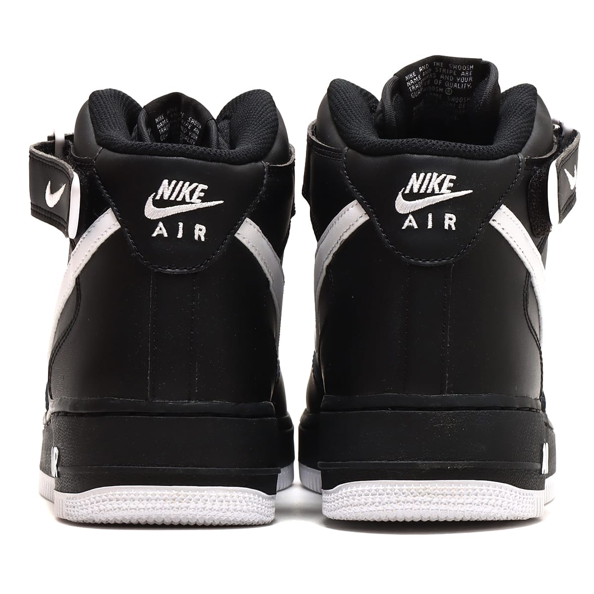NIKE AIR FORCE 1 MID '07 BLACK/WHITE-BLACK 23SP-I（ナイキ エア