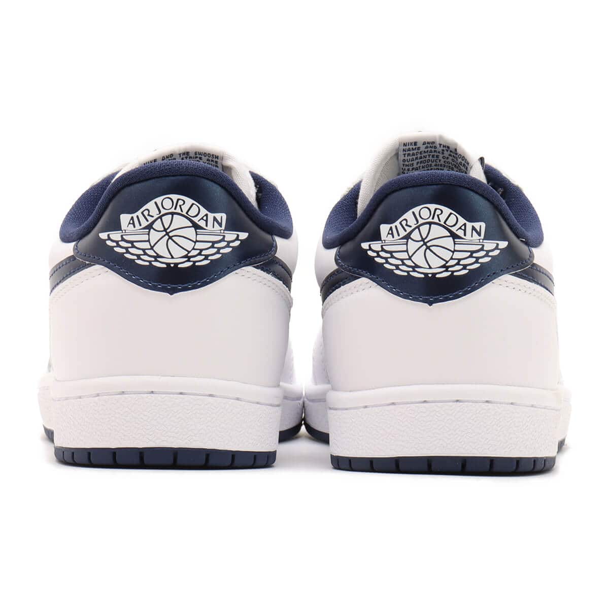 JORDAN BRAND AIR JORDAN 1 LOW 85 WHITE/NAVY-WHITE（ジョーダン