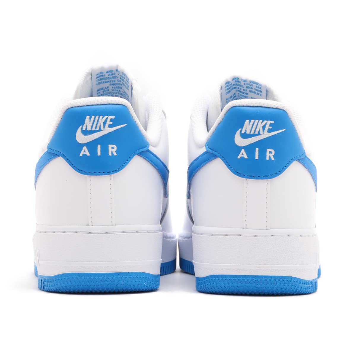 NIKE AIR FORCE 1 '07 WHITE/PHOTO BLUE-WHITE（ナイキ エア フォース