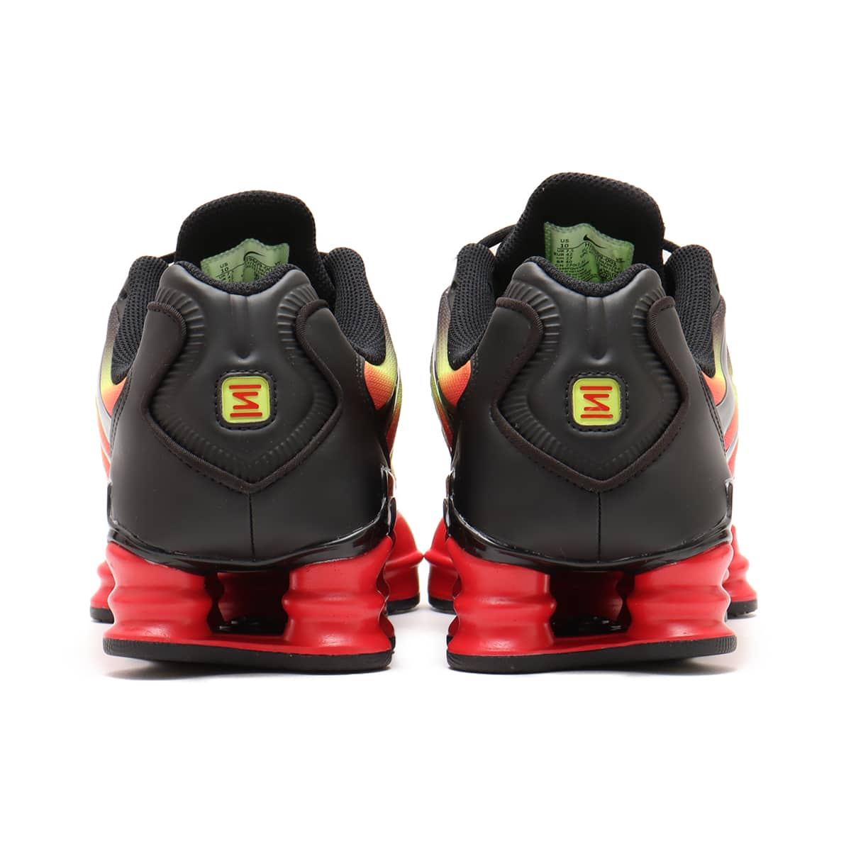 NIKE W SHOX TL BLACK/BLACK-VOLT-FIRE RED （ナイキ ウィメンズ