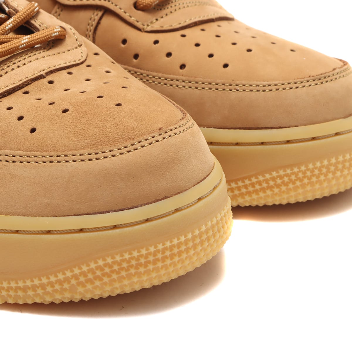 NIKE AIR FORCE 1 MID '07 WB FLAX/WHEAT-GUM LIGHT BROWN-BLACK