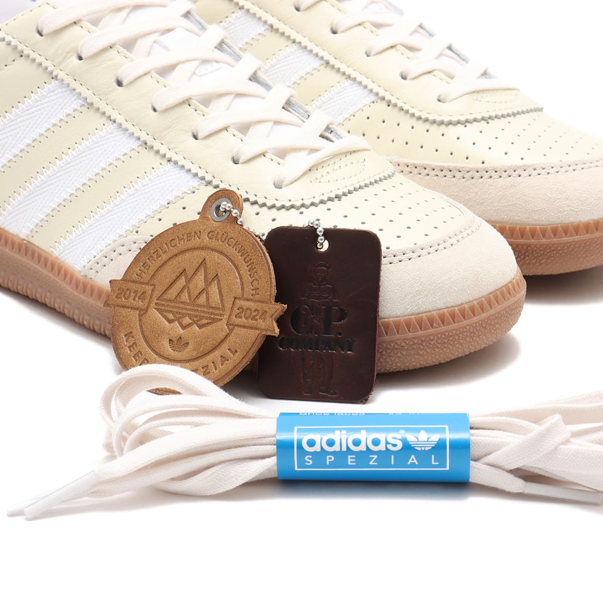 adidas CP WIMBERLY SPZL SAND/FTWWHT/CBROWN（アディダス CP Company