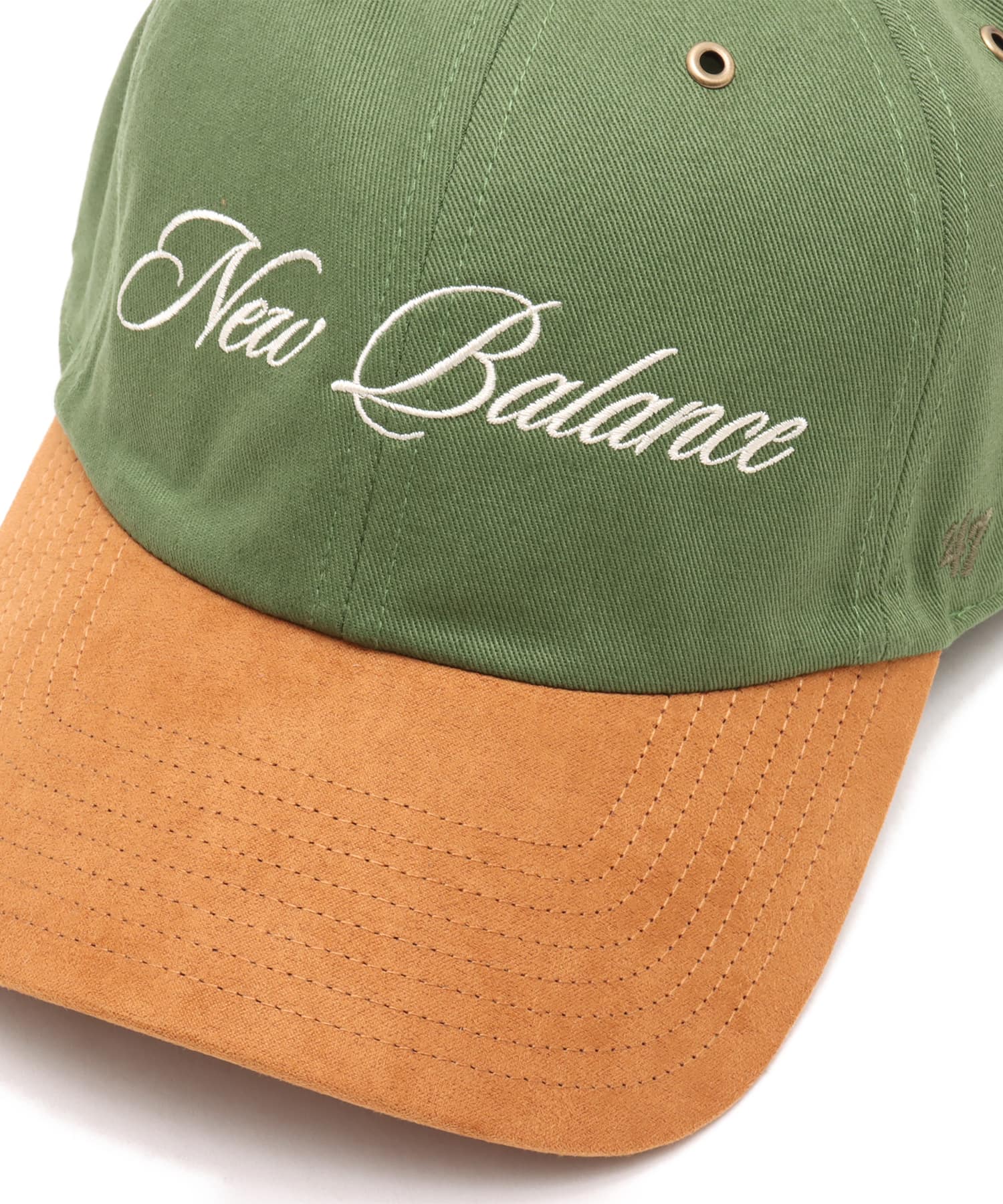 New Balance NB by '47 Canvas & Suede Clean Up Cap ダークアルペン