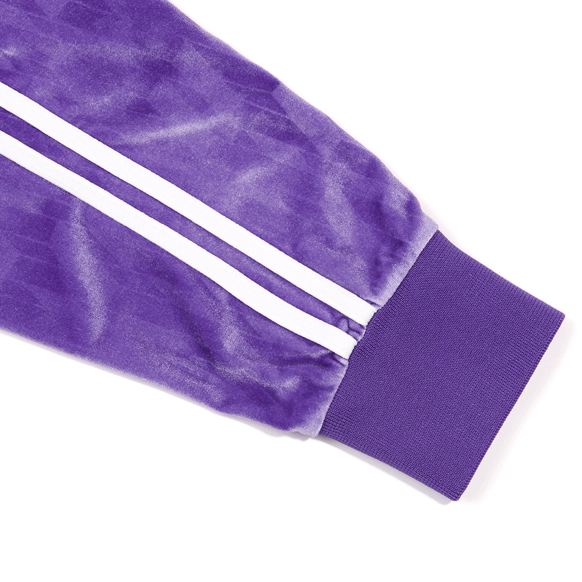 NERDY x atmos pink DNA Watercolor Velvet Track Top PURPLE