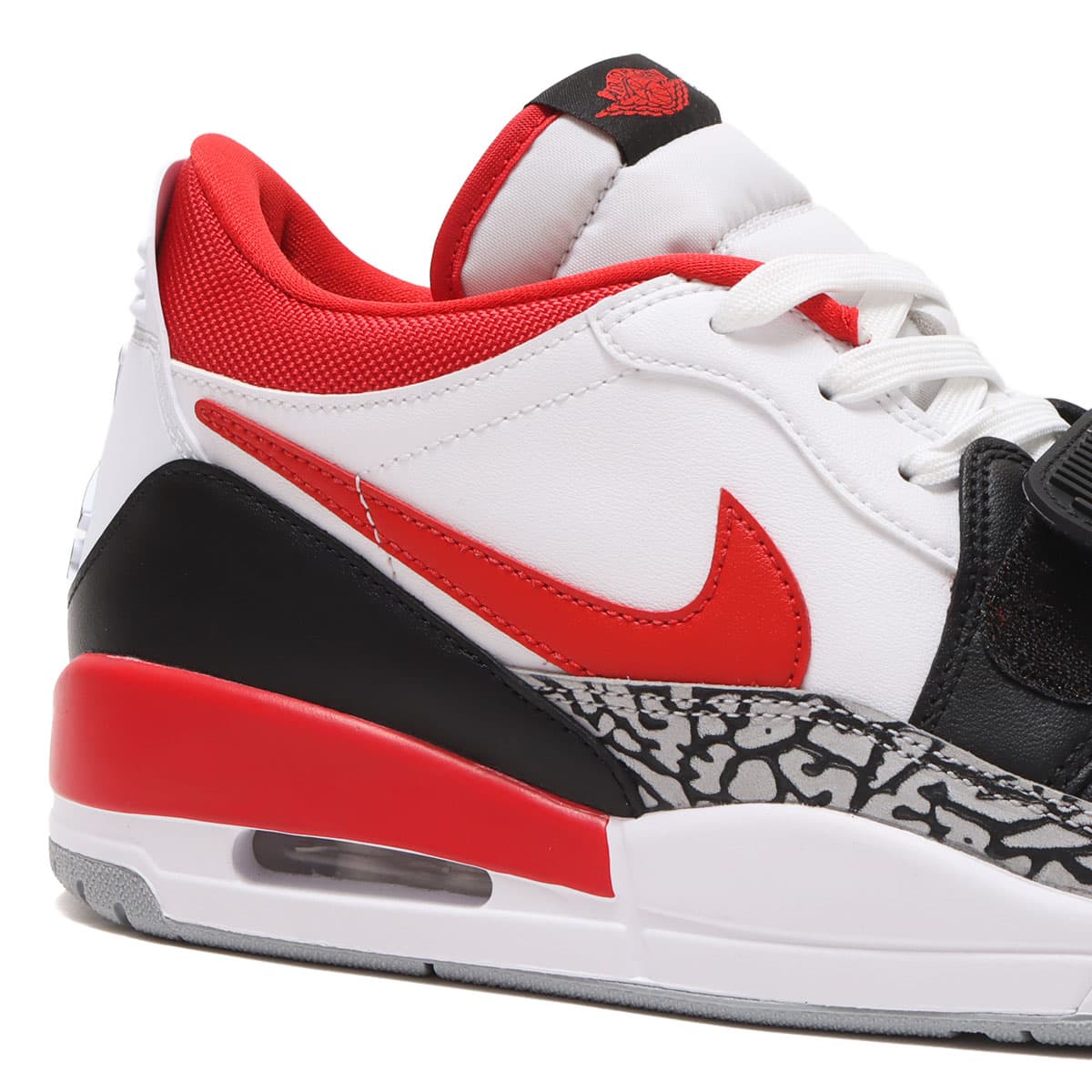 JORDAN BRAND AIR JORDAN LEGACY 312 LOW WHITE/FIRE RED-BLACK-WOLF