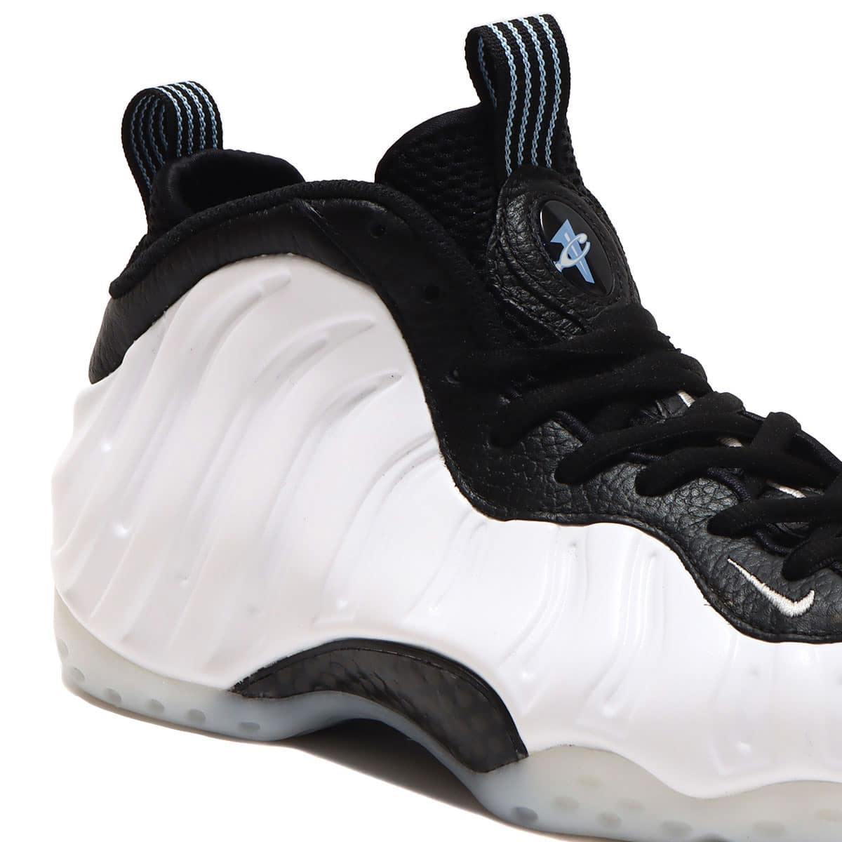NIKE AIR FOAMPOSITE ONE WHITE/METALLIC SILVER-BLACK-COBALT BLISS