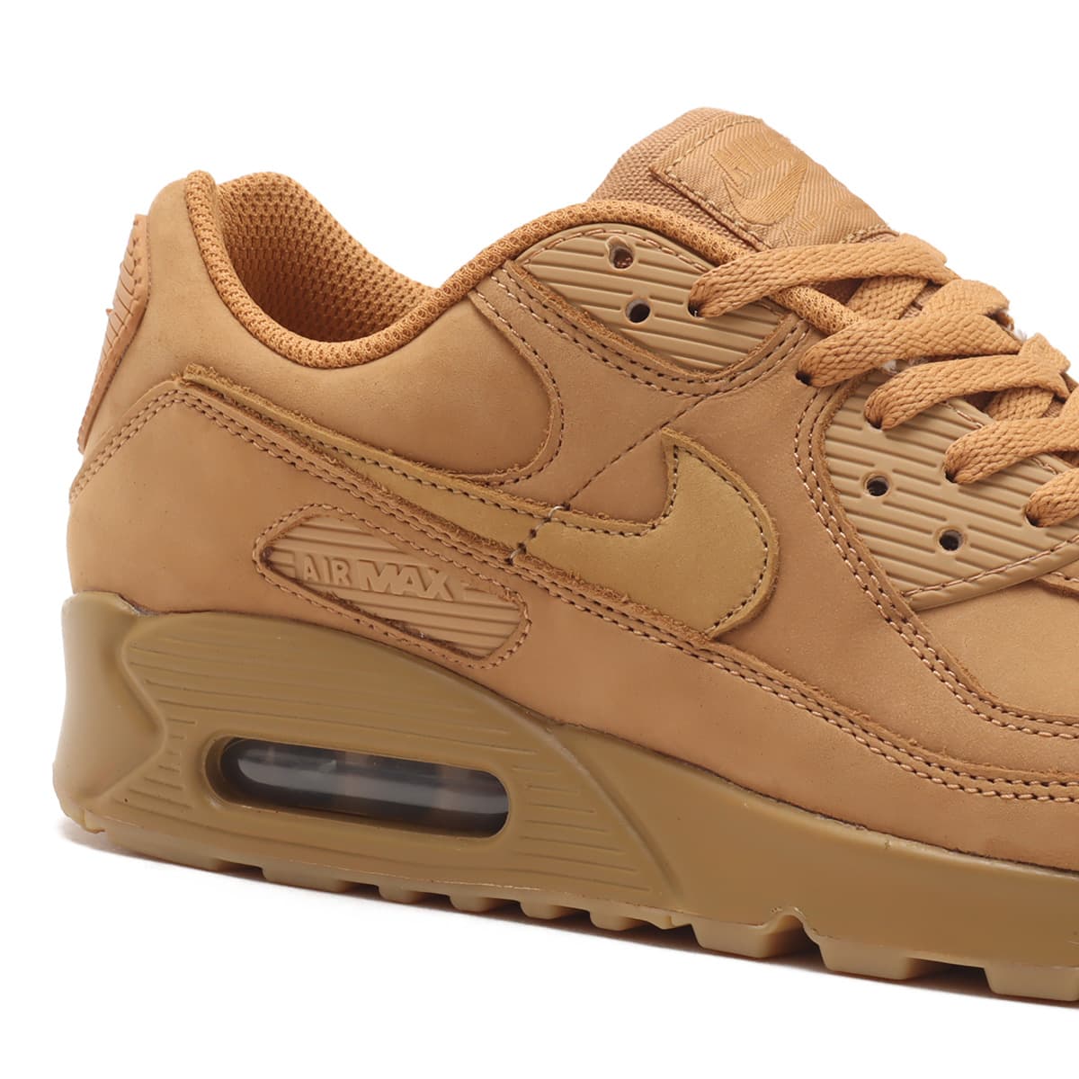 NIKE AIR MAX 90 PRM WNTR TRK3 FLAX/WHEAT-GUM LIGHT BROWN（ナイキ