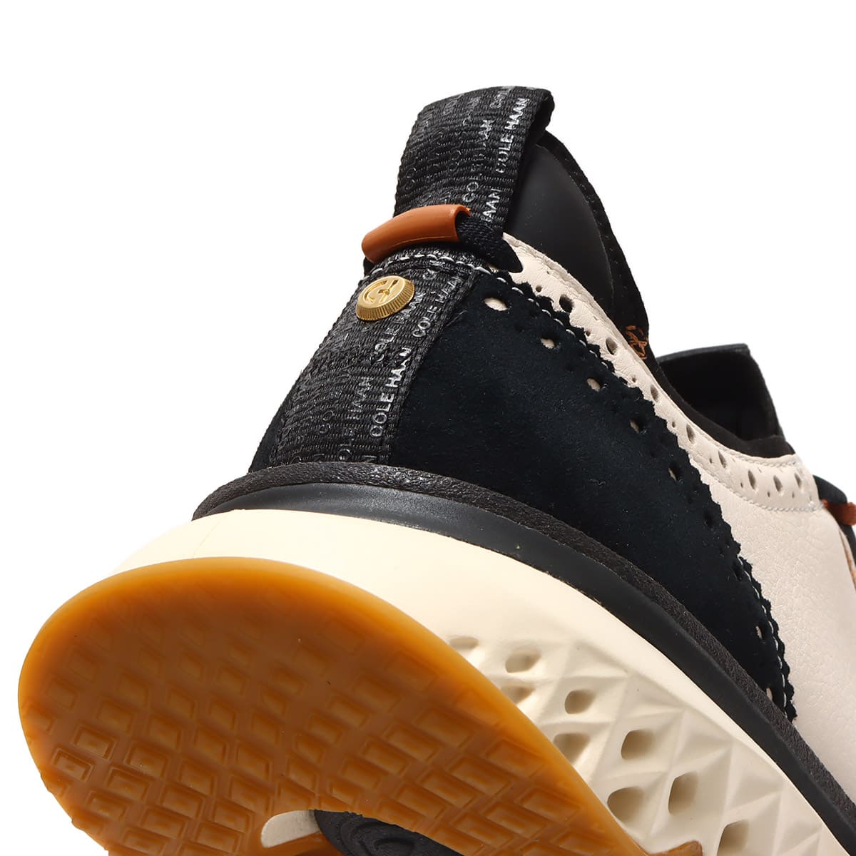COLE HAAN × atmos 5.ZEROGRAND WING OX IVORY/BLANC DE BLANC/TAN