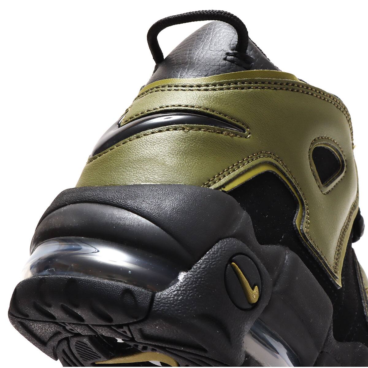 NIKE AIR MORE UPTEMPO '96 BLACK/ROUGH GREEN-PILGRIM-BLACK 22SP-I