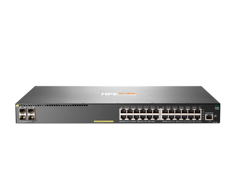 HPE Aruba Networking 2930F 24G PoE+ 4SFP+ Switch | HPE Store