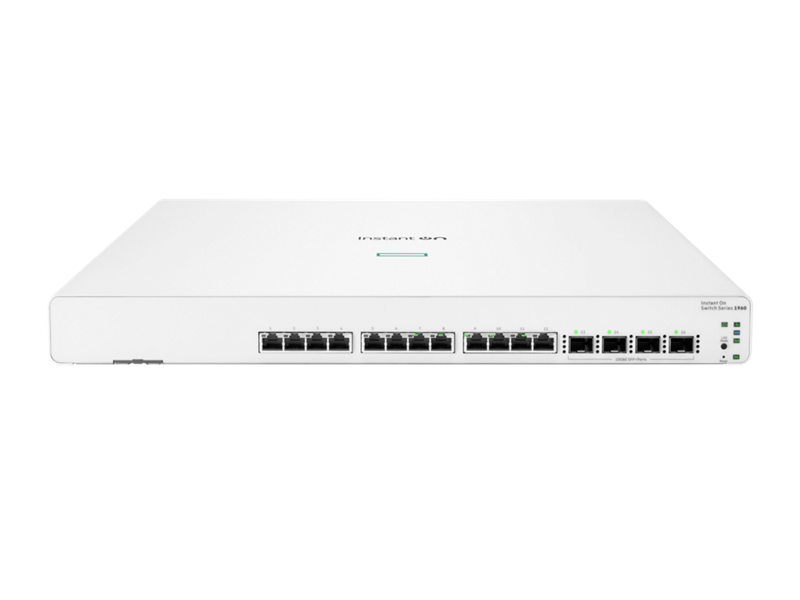 HPE Networking Instant On 1960 12p 10GBT 4p SFP+ Switch | HPE Store