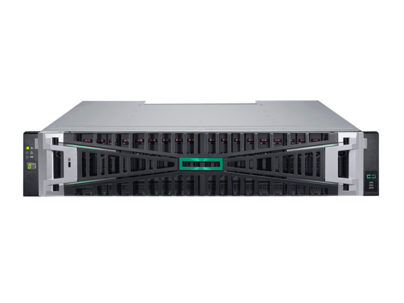HPE MSA 2070 SFF 2x16Gb FC 4‑port Controller 12x1.92TB SSD 4x16Gb