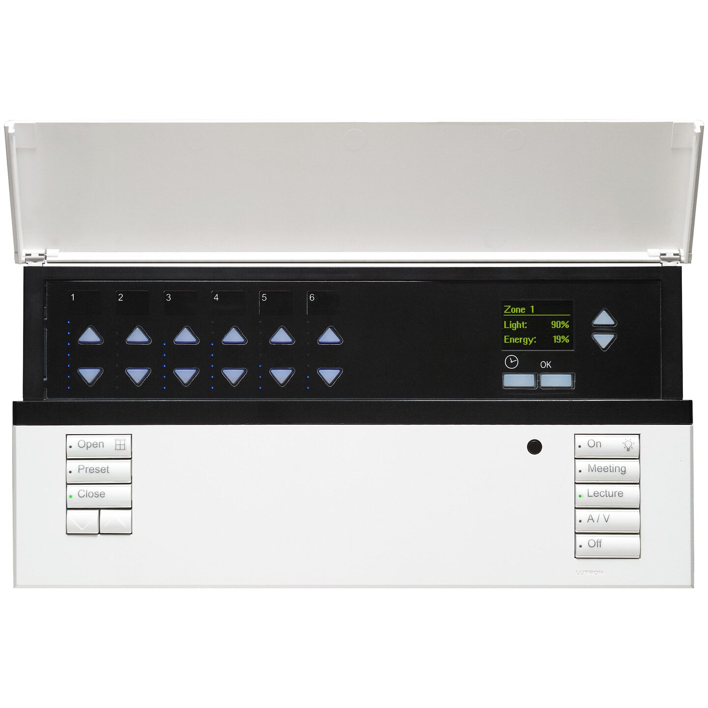 GRAFIK Eye QS Wallstation for Lutron Systems - Architectural Matte