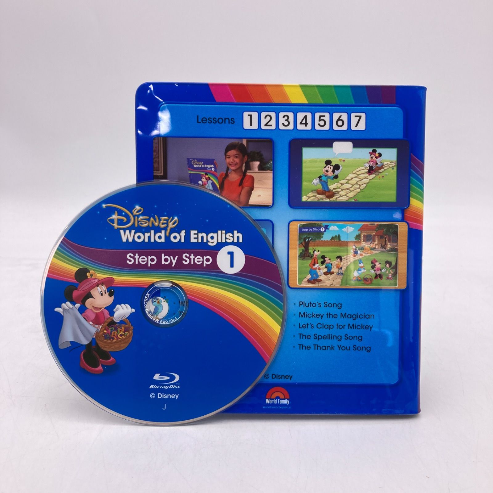 メインプログラムとミッキーメイト ブルーレイ ディズニー英語システム
